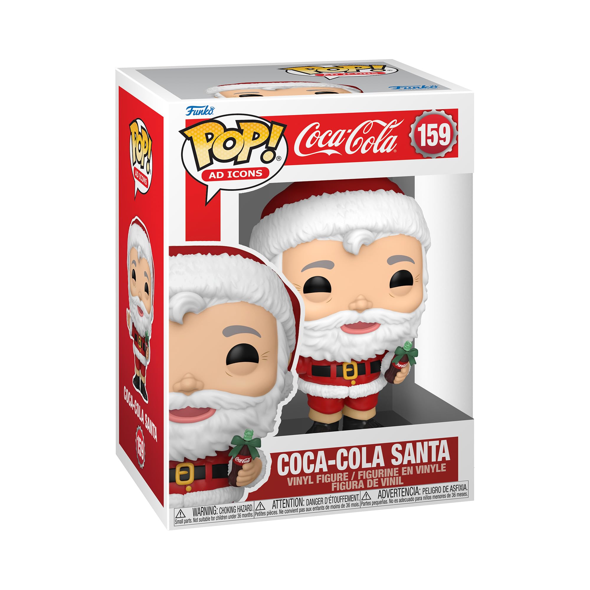 Funko Pop Coca‑Cola Santa Figure