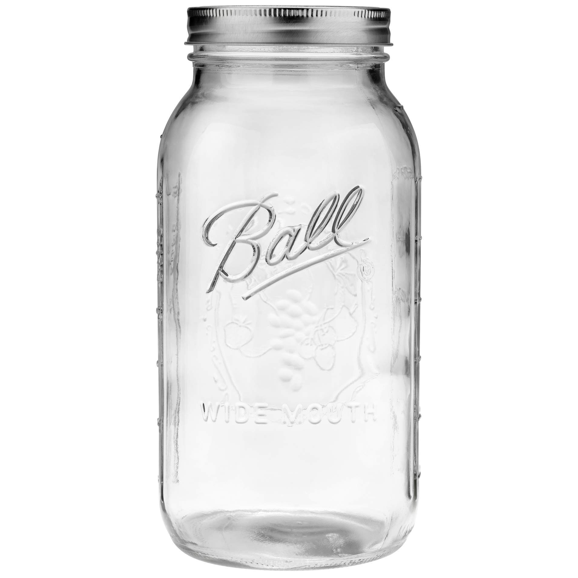 Ball 64 oz Wide Mouth Mason Jar (Half Gallon)