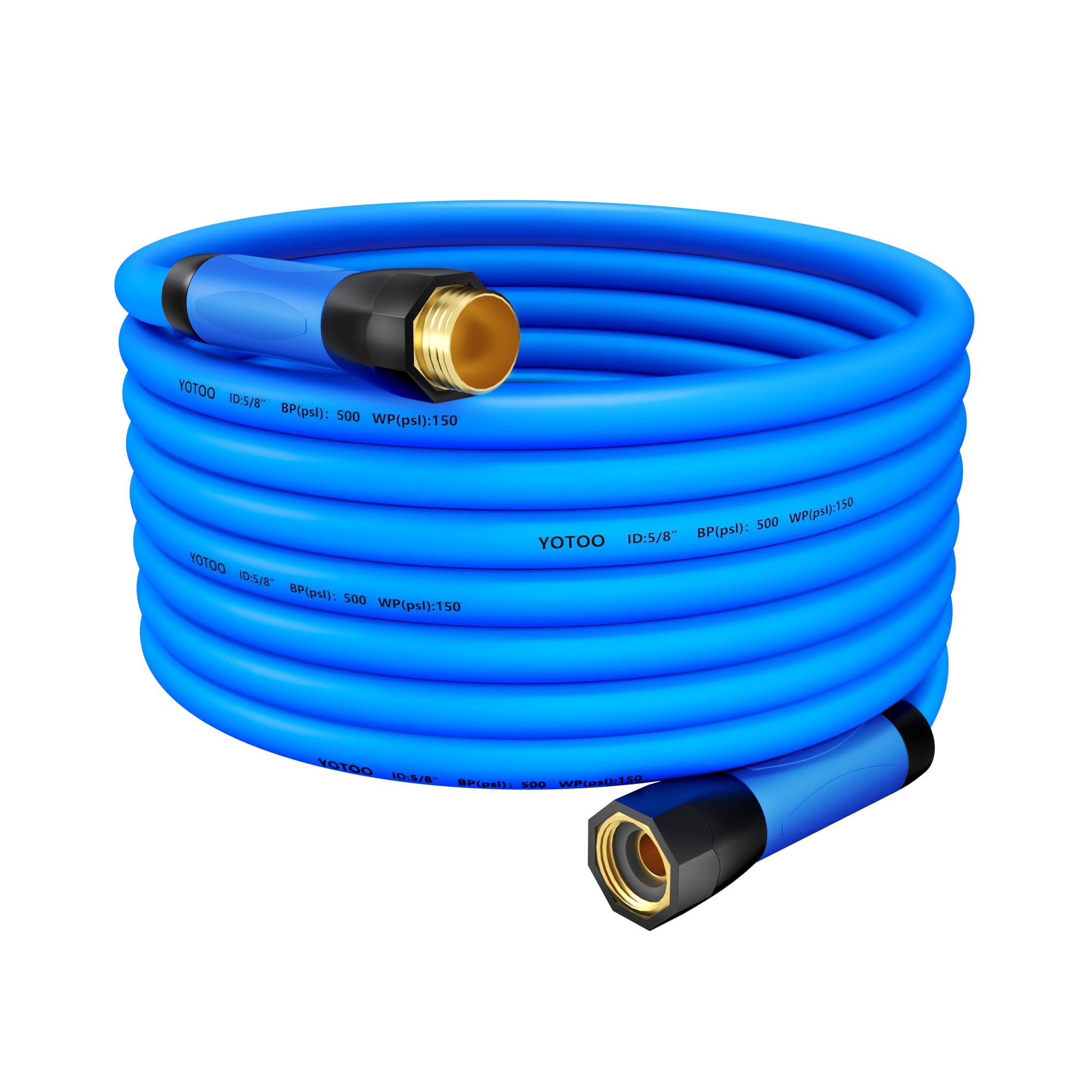 YOTOO Hybrid Rubber-PVC Garden Hose