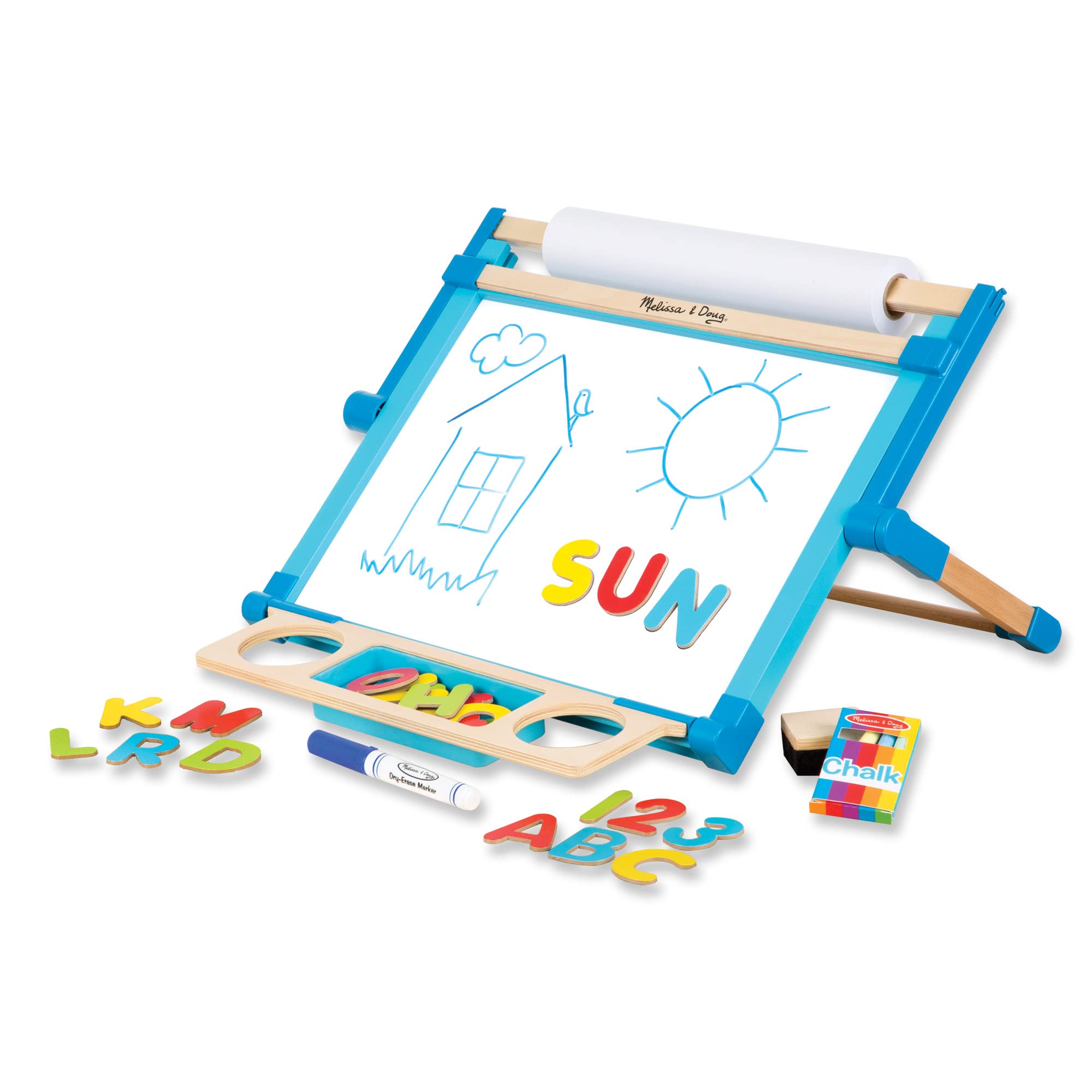 Melissa & Doug Deluxe Tabletop Easel