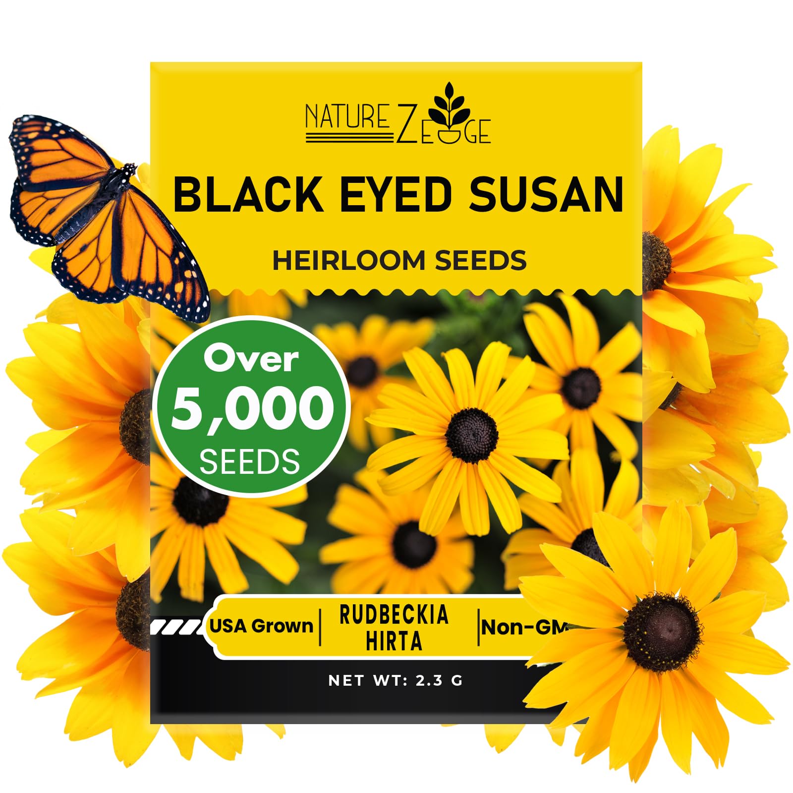 Black Eyed Susan Seeds (Packet)