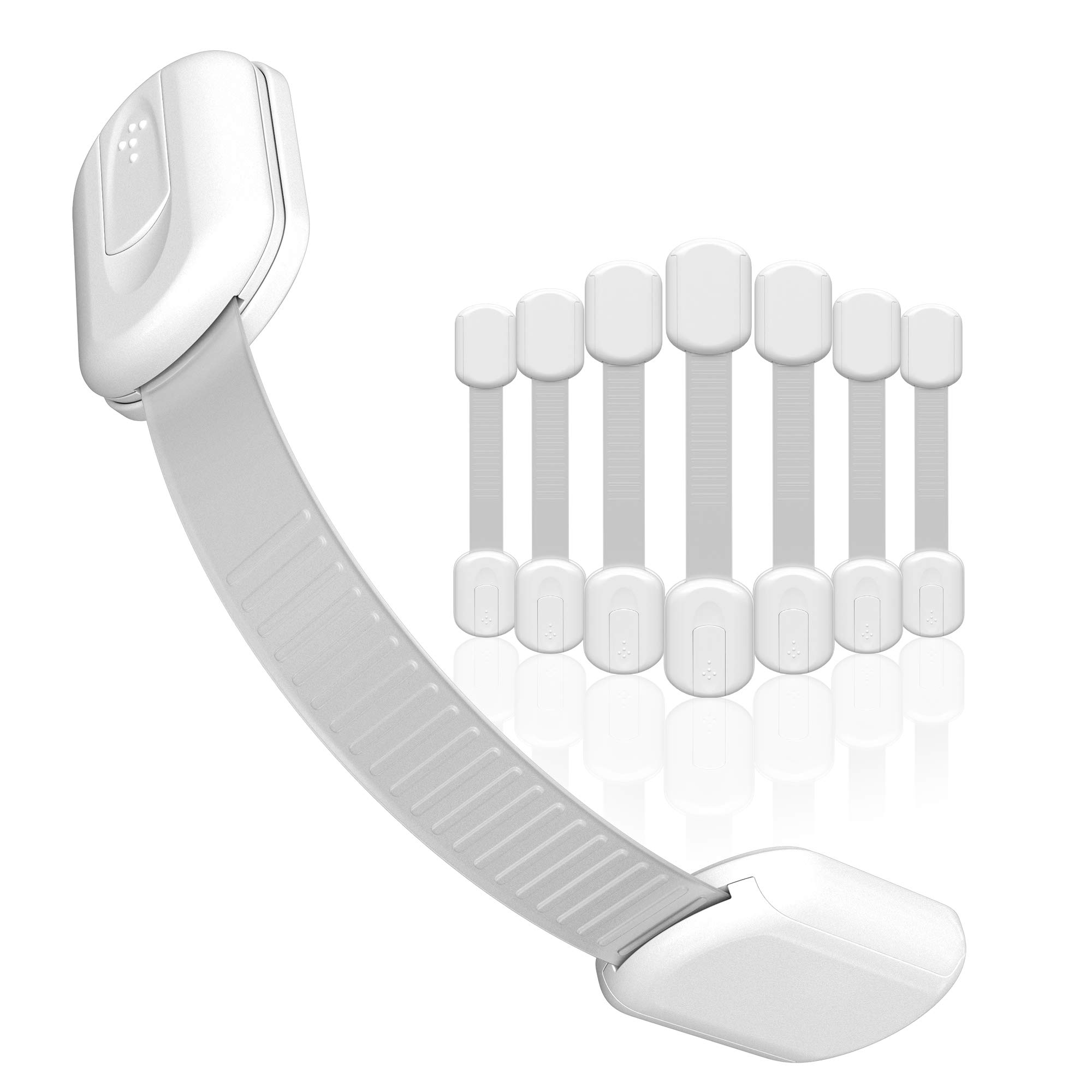 SKYLA HOMES Adhesive Strap Cabinet Locks