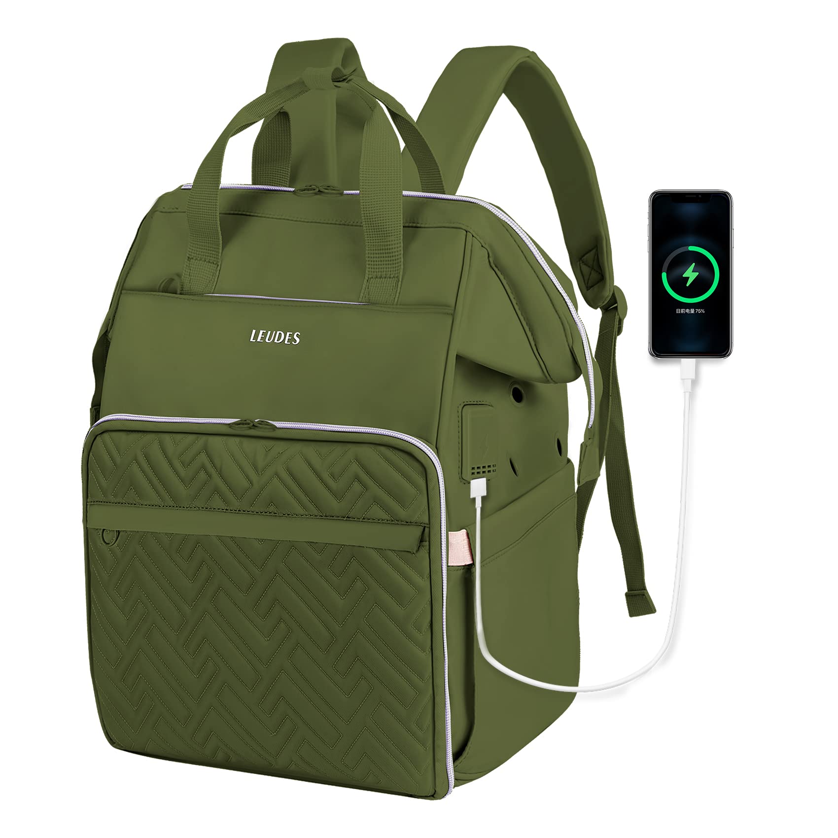 Leudes Knitting Bag Backpack