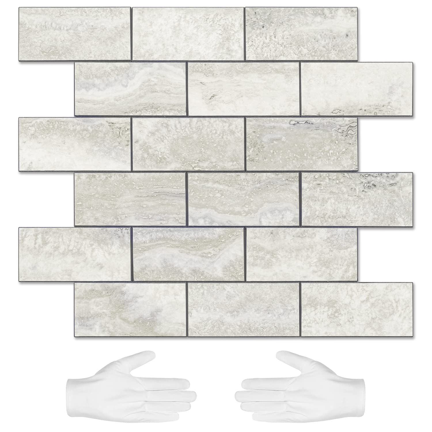 STICKGOO Subway Tile Peel-and-Stick Sheets