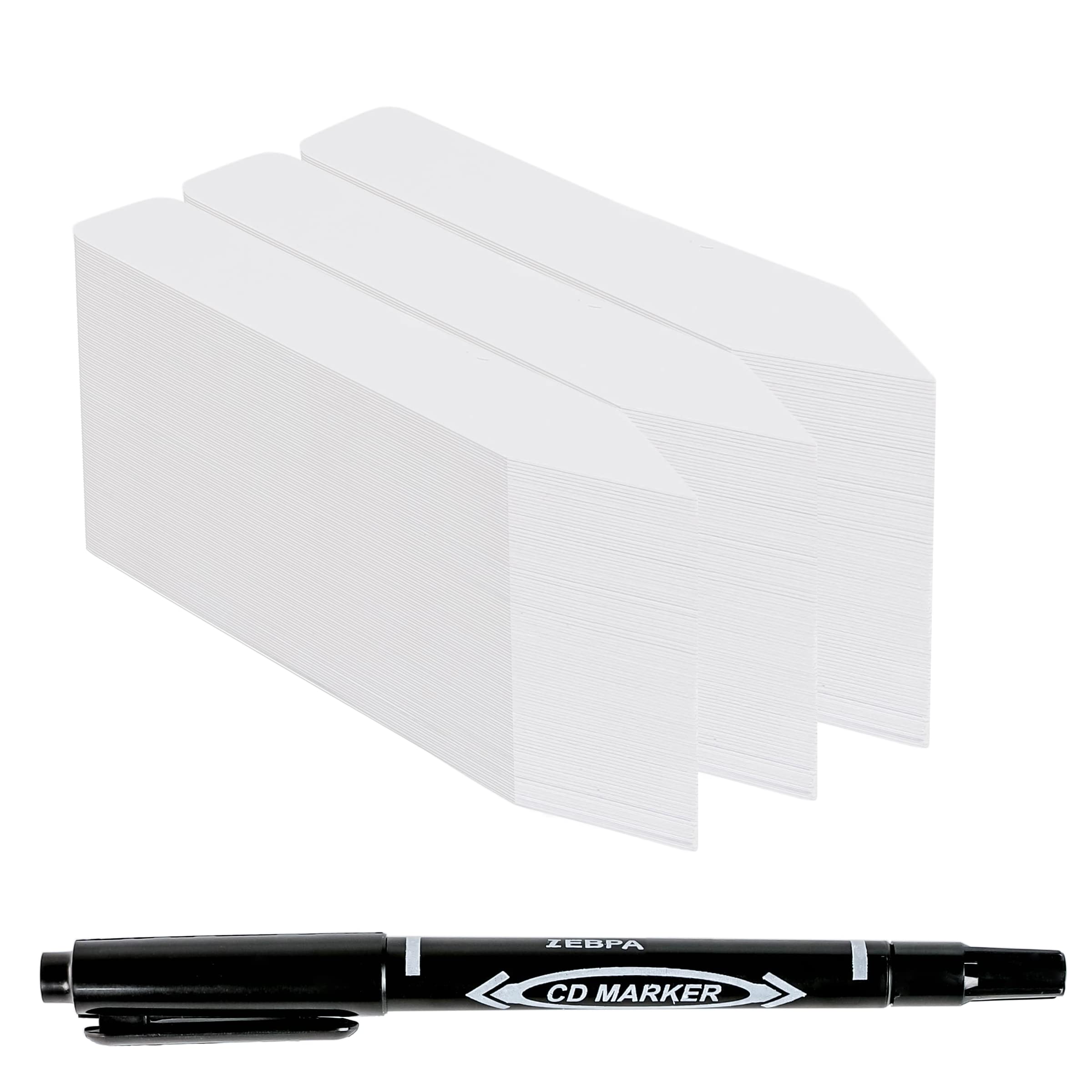 300‑Pack 4 Inch Plastic Plant Labels with Pen