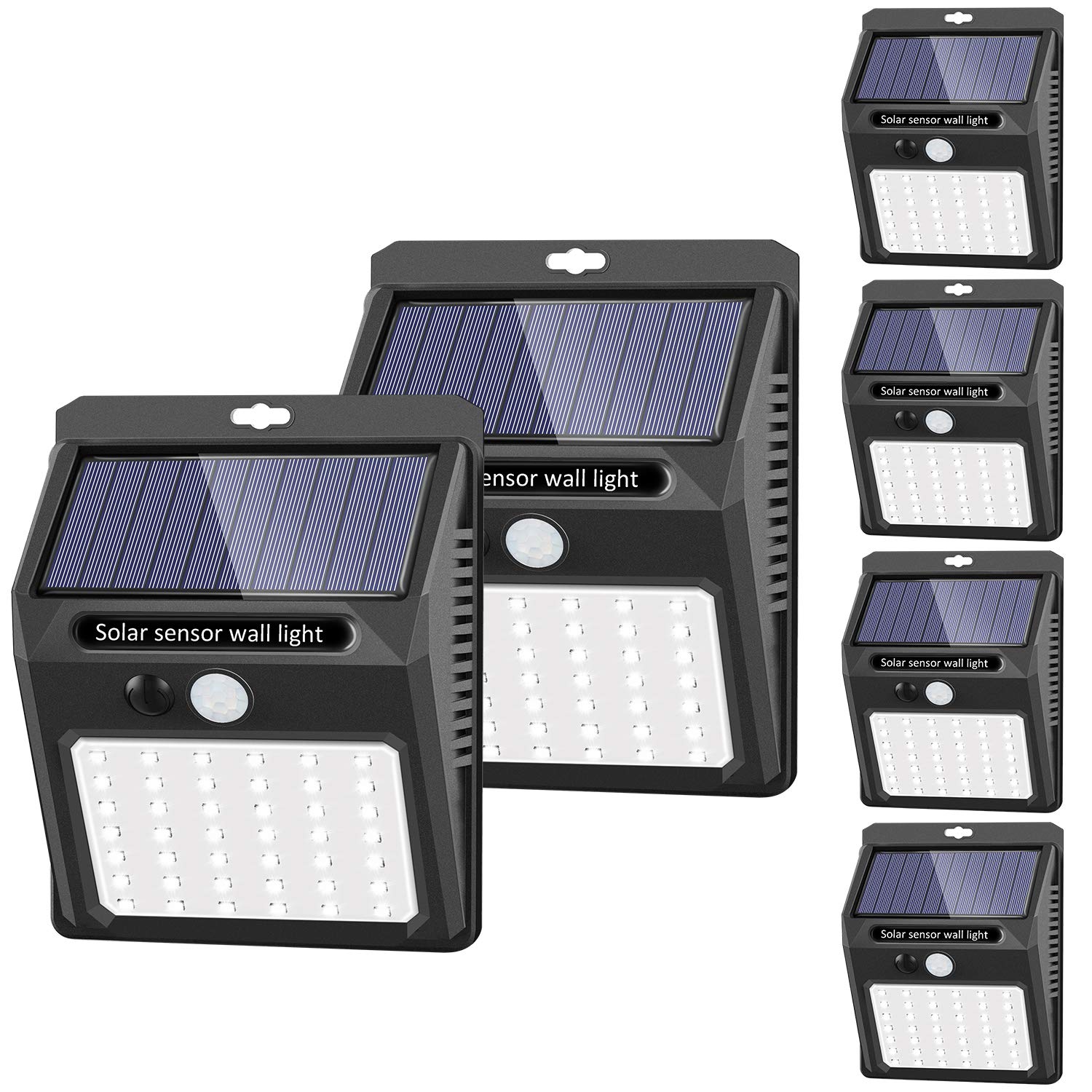 SEZAC Solar Motion Lights (6-Pack)