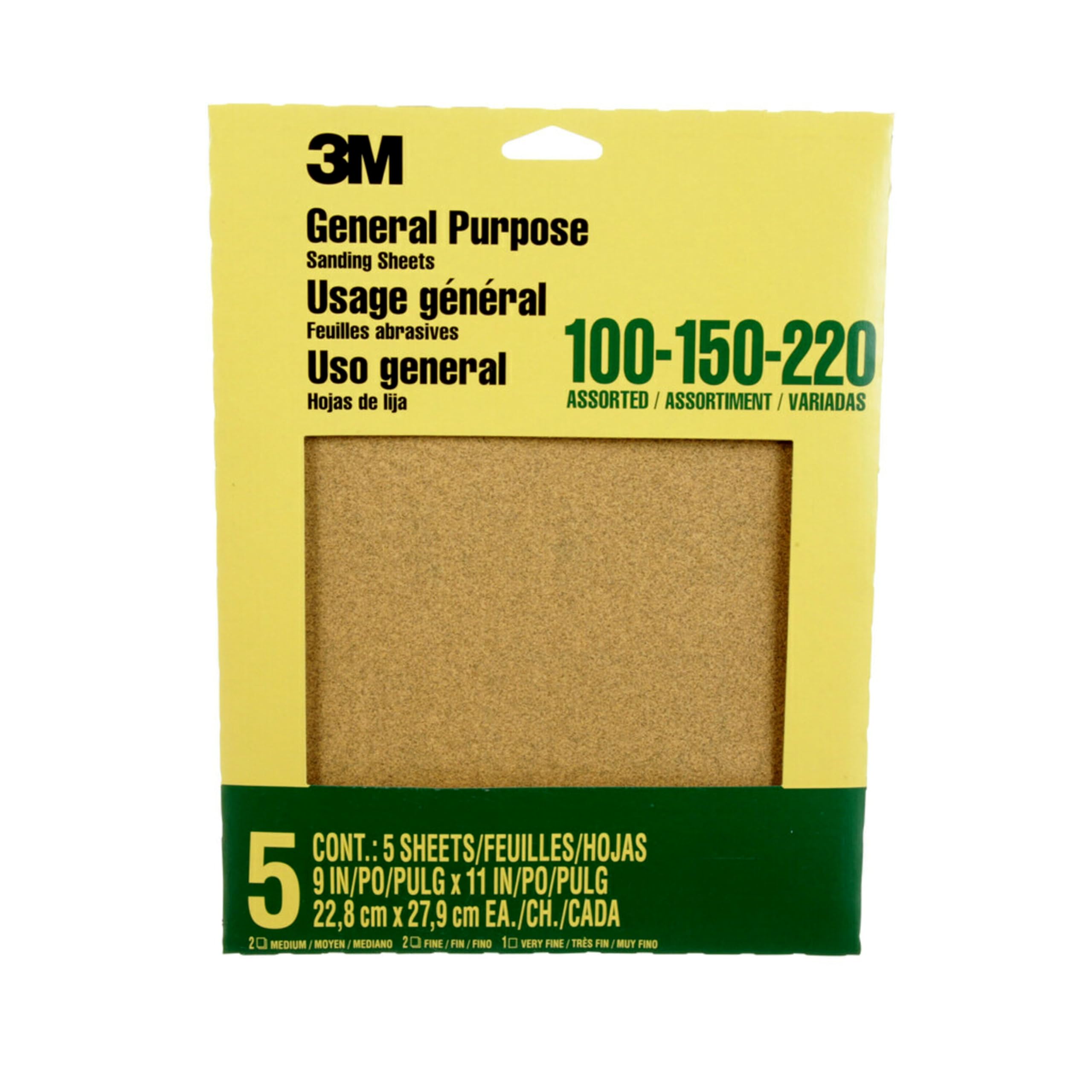 3M Aluminum Oxide Assorted Sheets