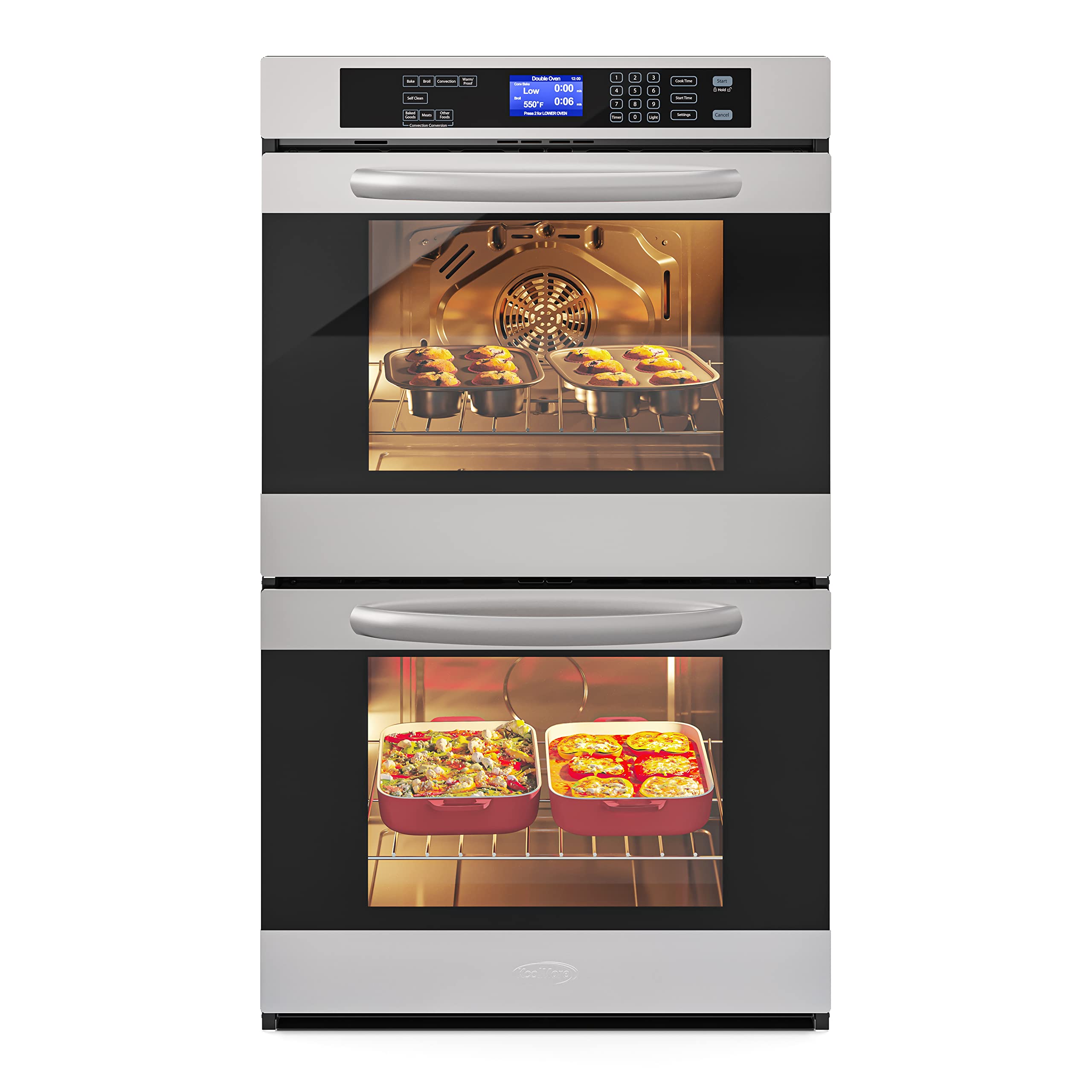 KoolMore 30" Electric Double Wall Oven
