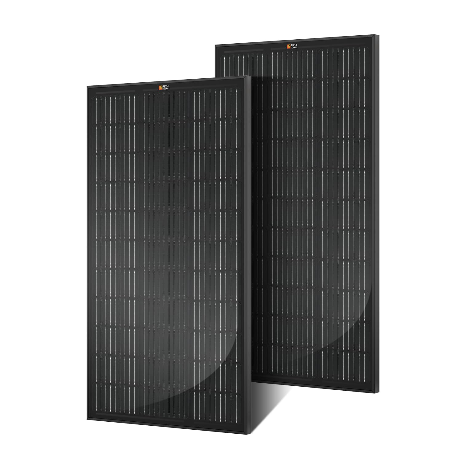 RICH SOLAR 100W Monocrystalline (2-Pack)