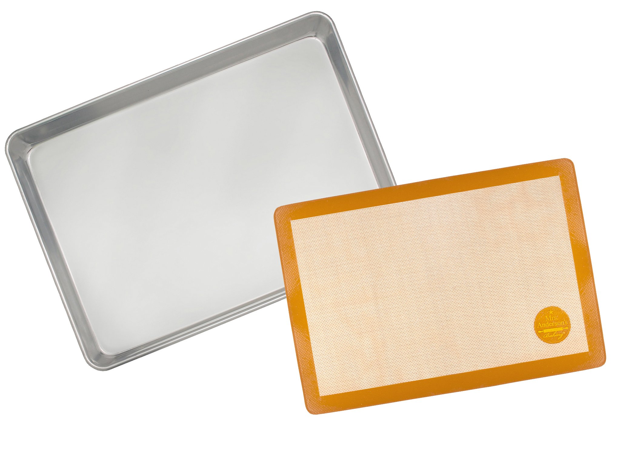 Mrs. Anderson’s Half-Size Silicone Mat & Sheet Pan Set
