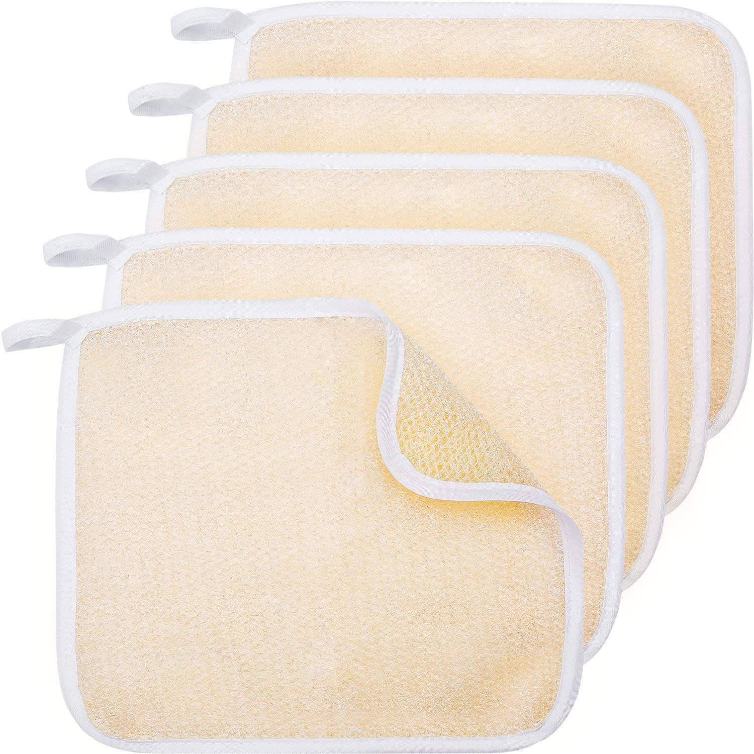 Tatuo Exfoliating Wash Cloths (5-Pack)