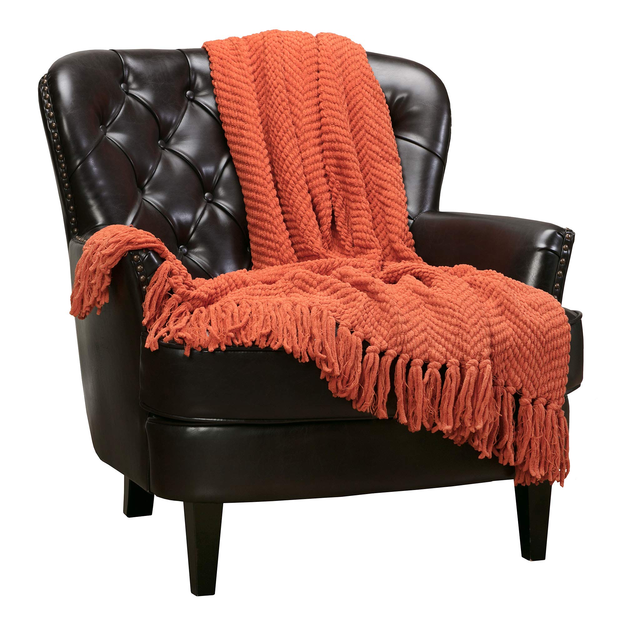 Chanasya Textured Knit Throw