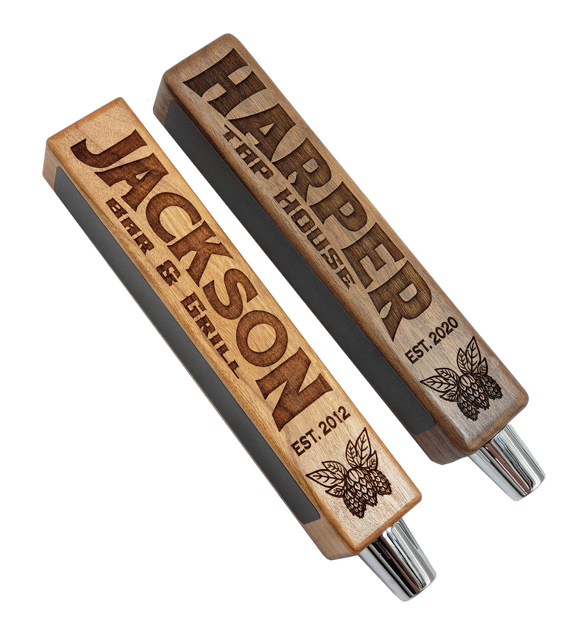 Laser Personalized Wooden Beer Tap Handle