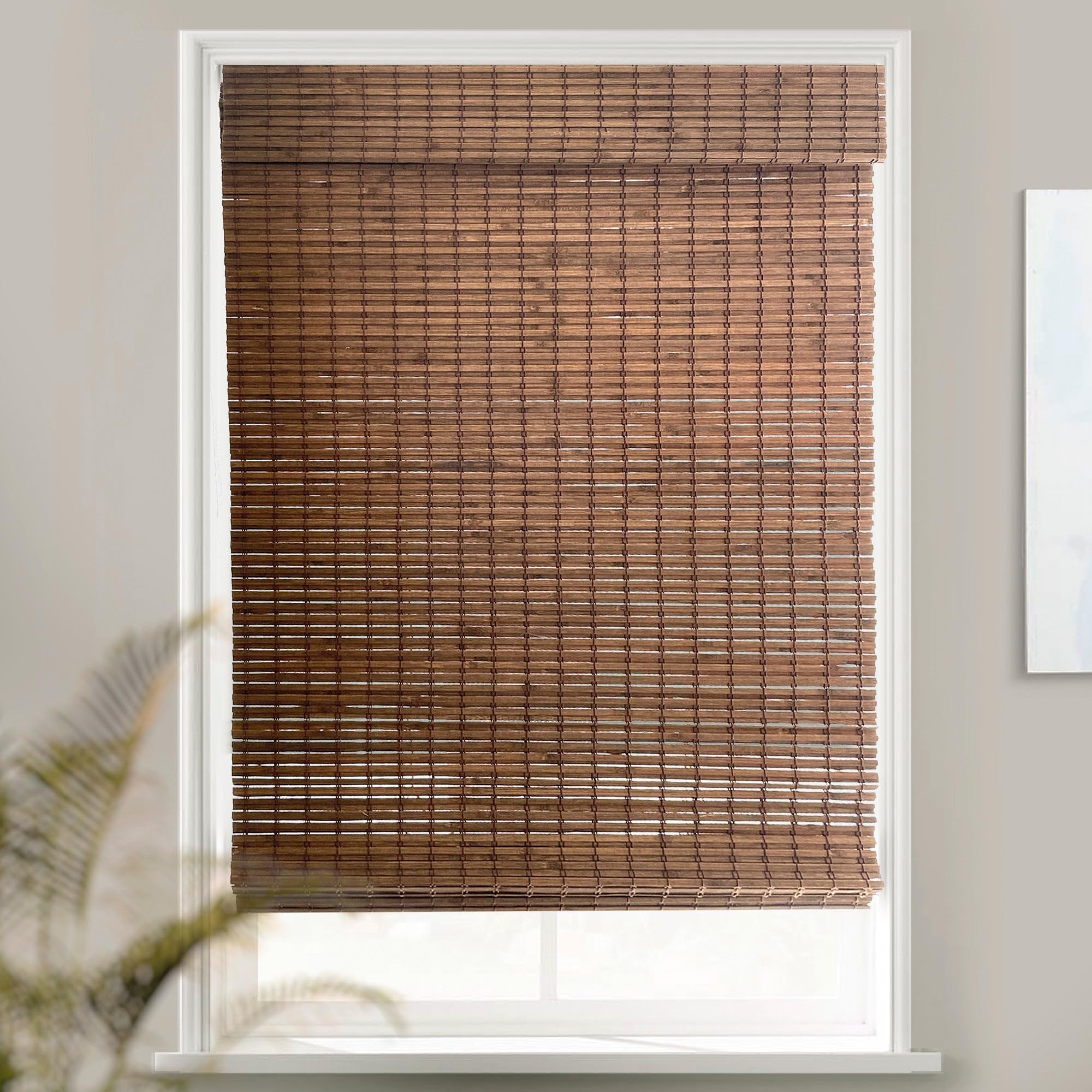 MOOD Bamboo Roman Shade (Rustic)