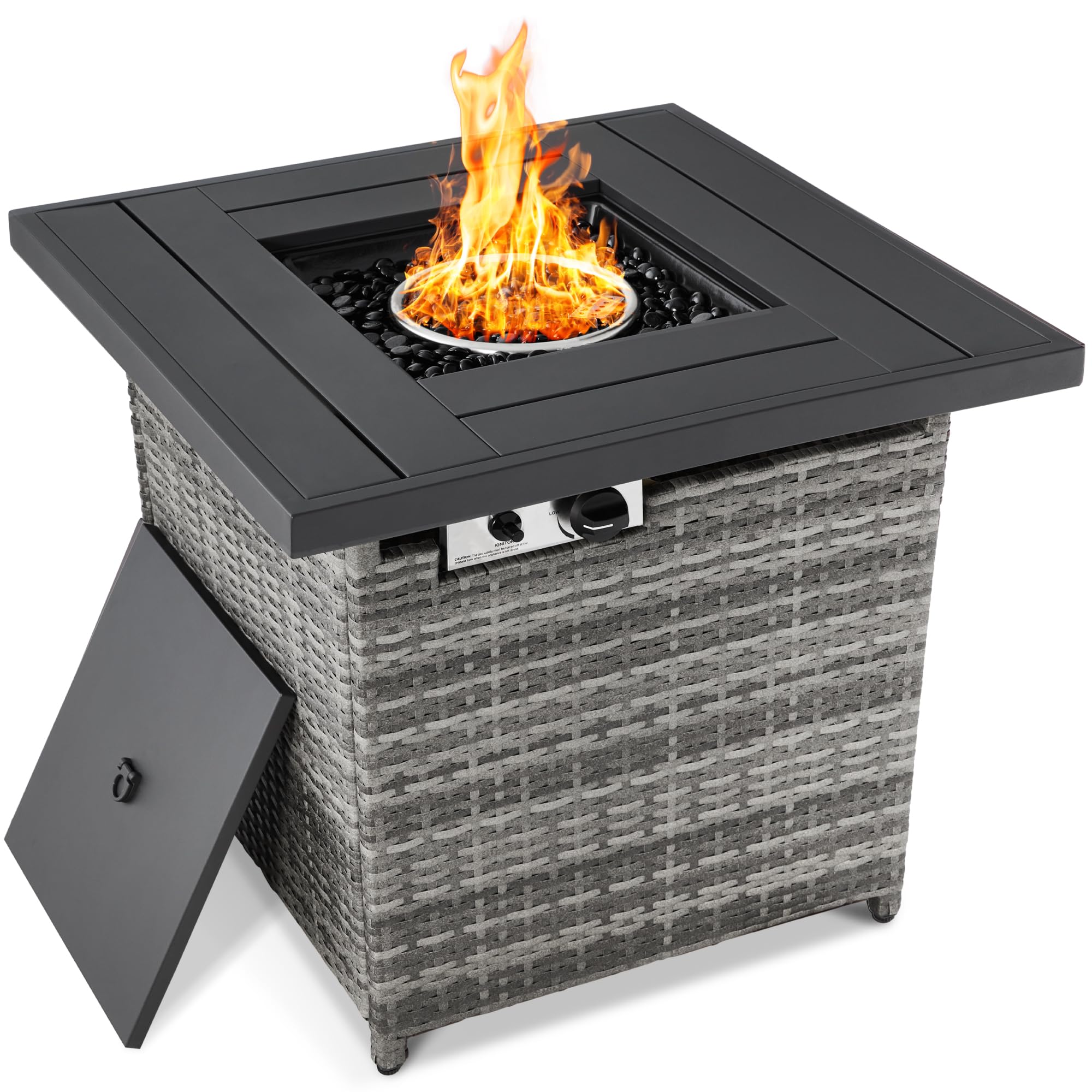 Best Choice Products 28in Fire Pit Table