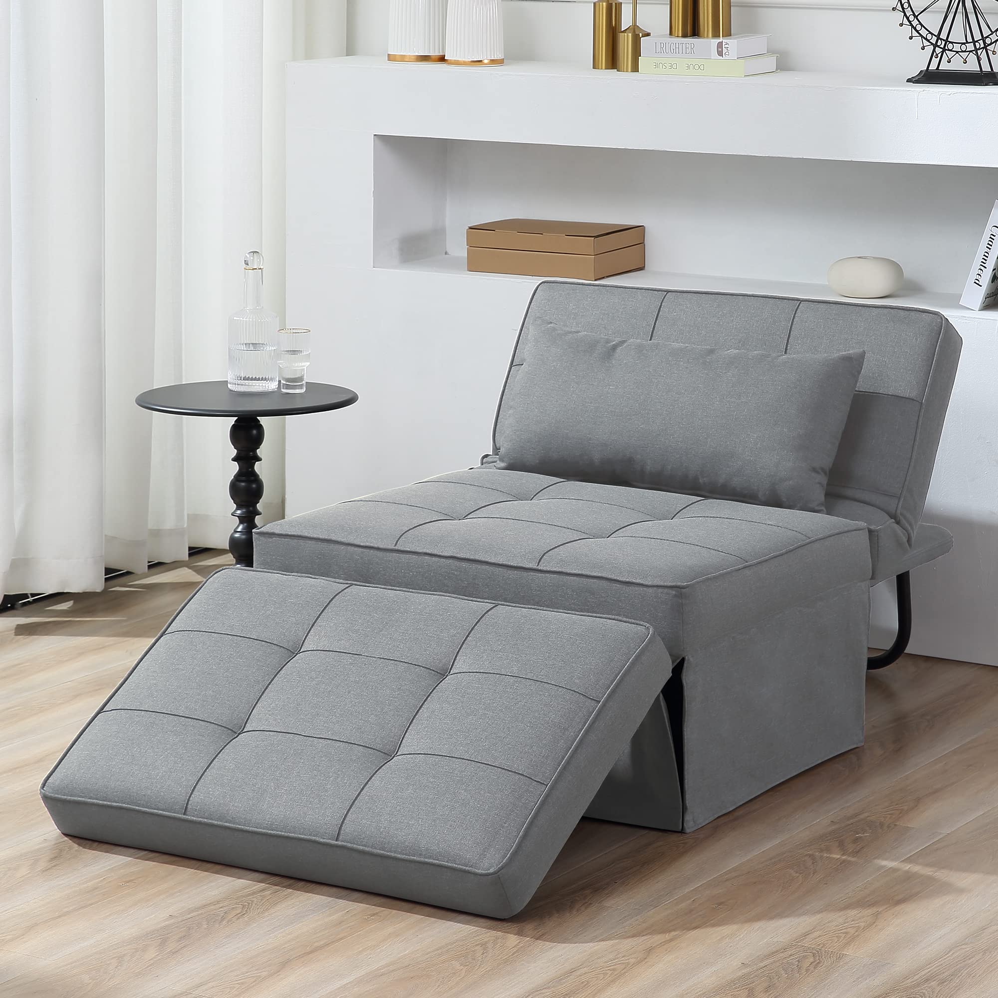 BIGSYY 4-in-1 Folding Ottoman Sofa Bed