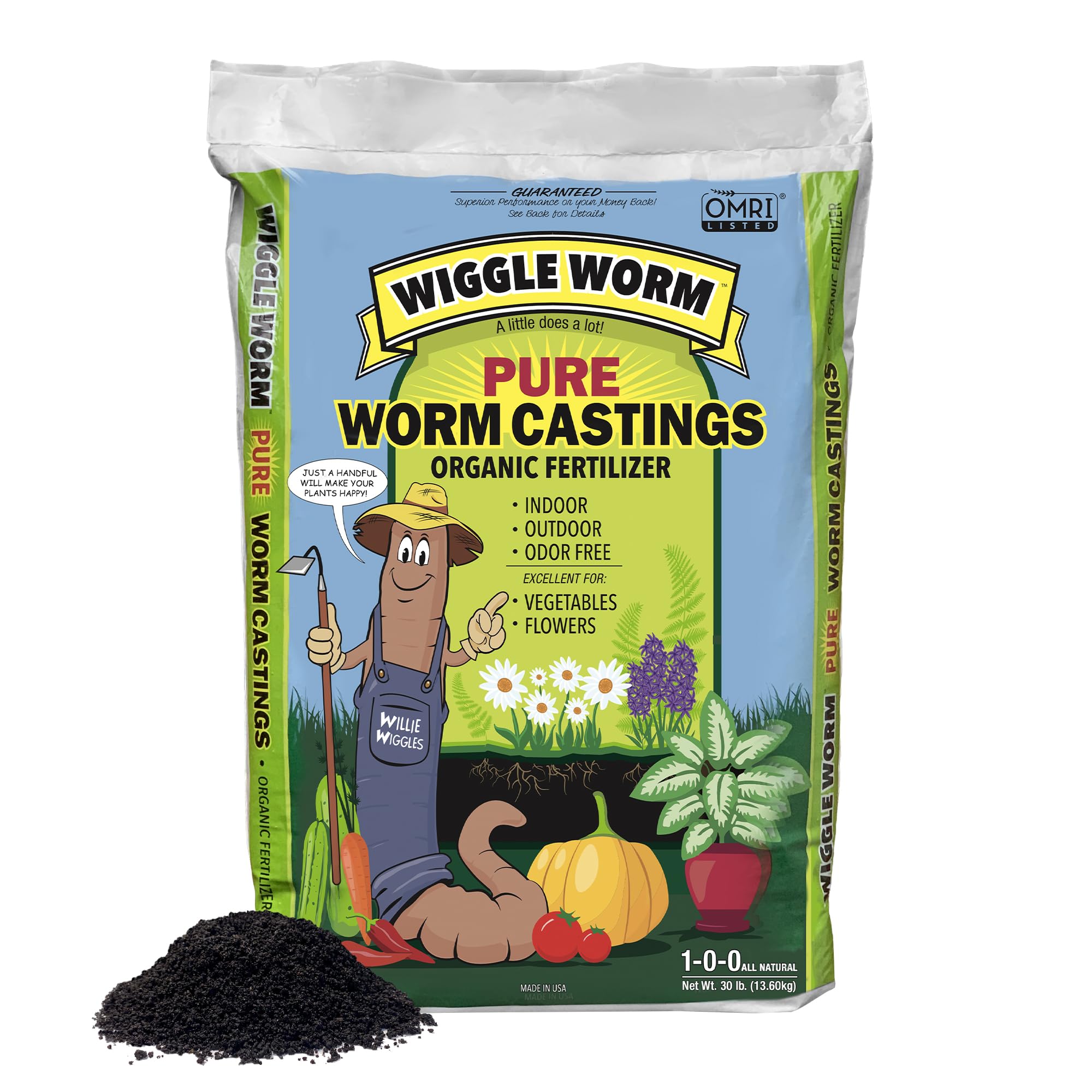 Wiggle Worm Worm Castings (30 lb)