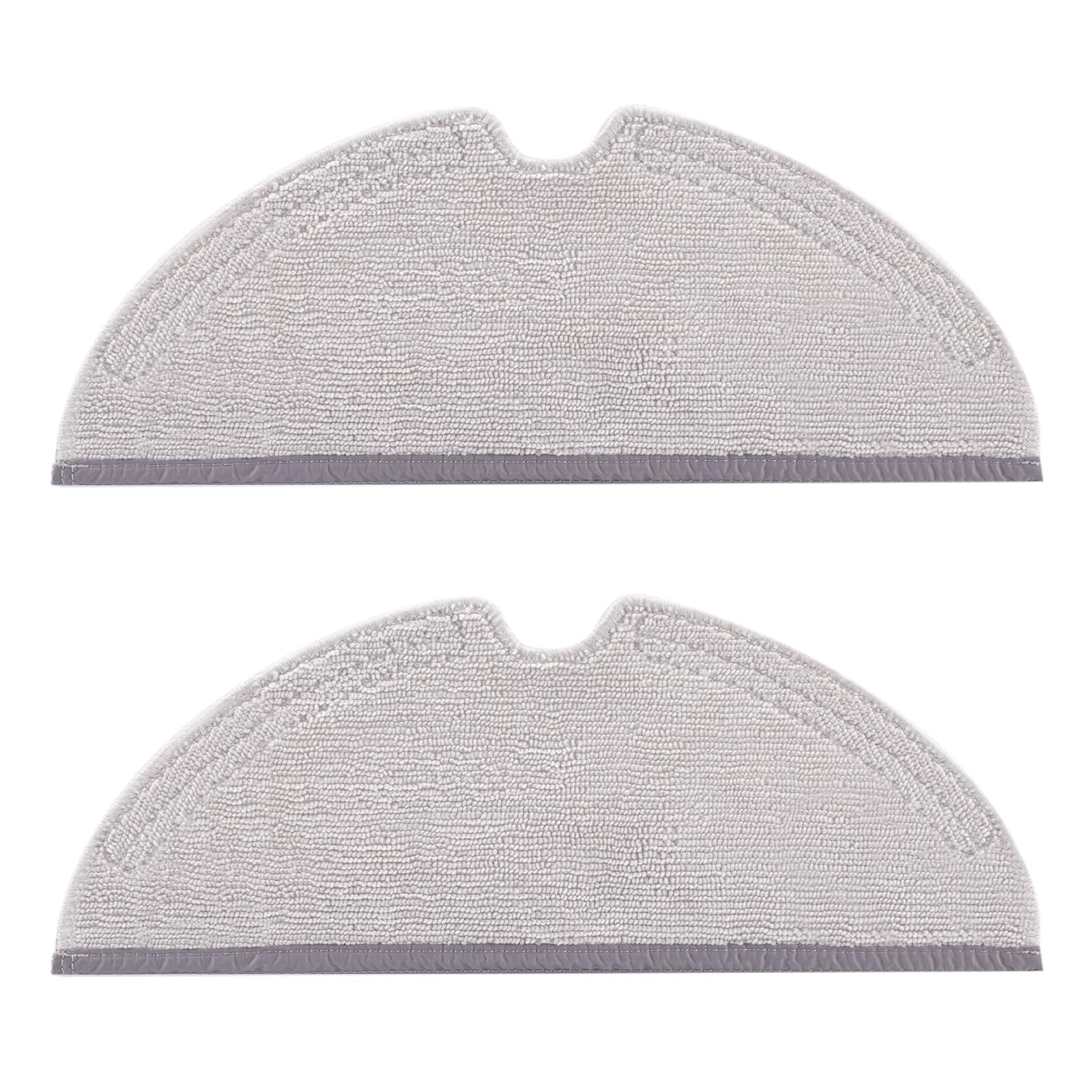 roborock 2 Pack Microfiber Mop Cloths for Q 5, Q5 Pro, Q5 Pro+, Q7, Q7Max, Q8Max, Q8Max+, E Series, S5, S5 Max, S 6, S6 Pure, S6 MaxV Robot Vacuum Cleaner, Mop Pad Replacement Accessories Mop Cloth-1