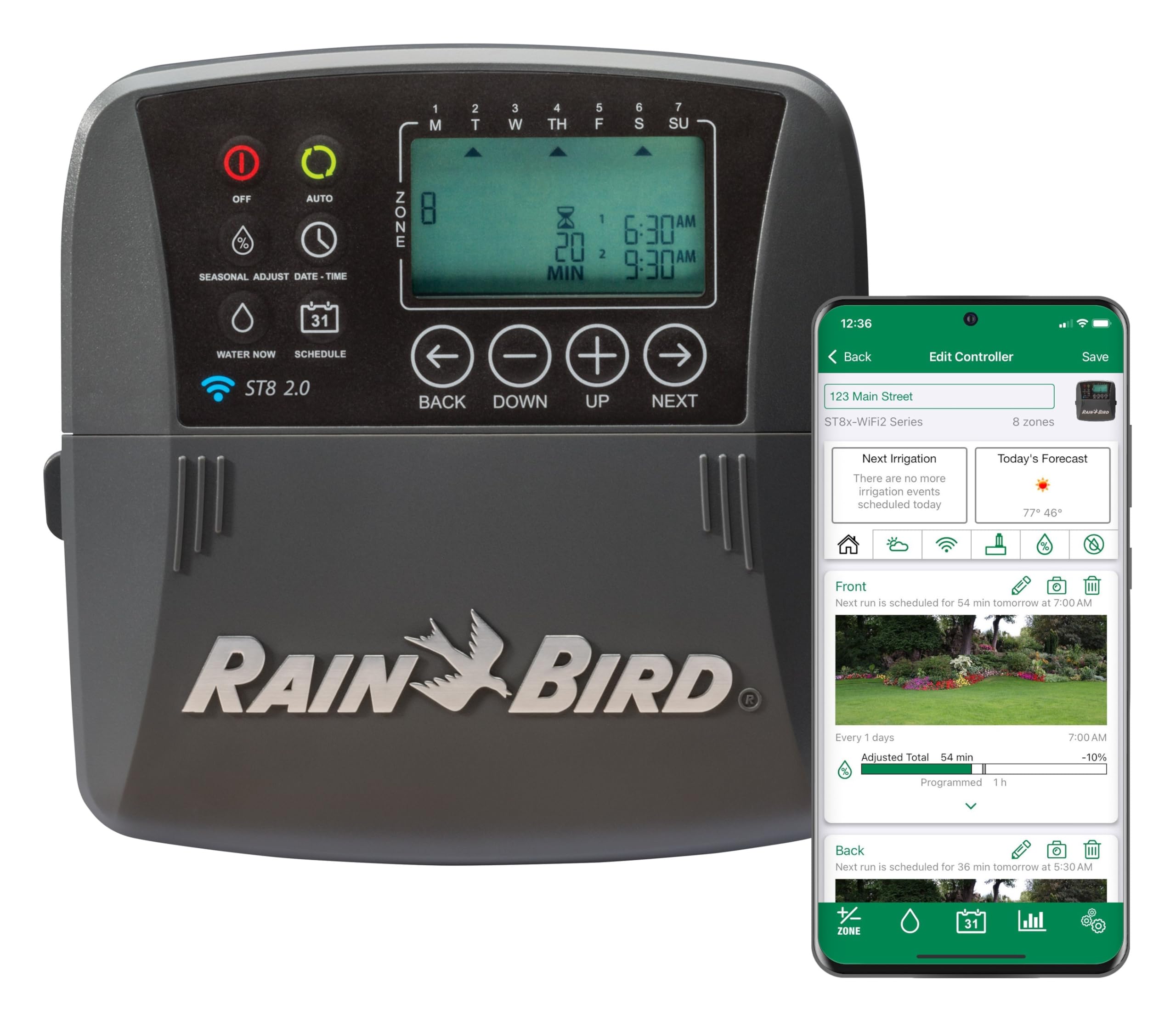 Rain Bird ST8I‑2.0 WiFi Controller