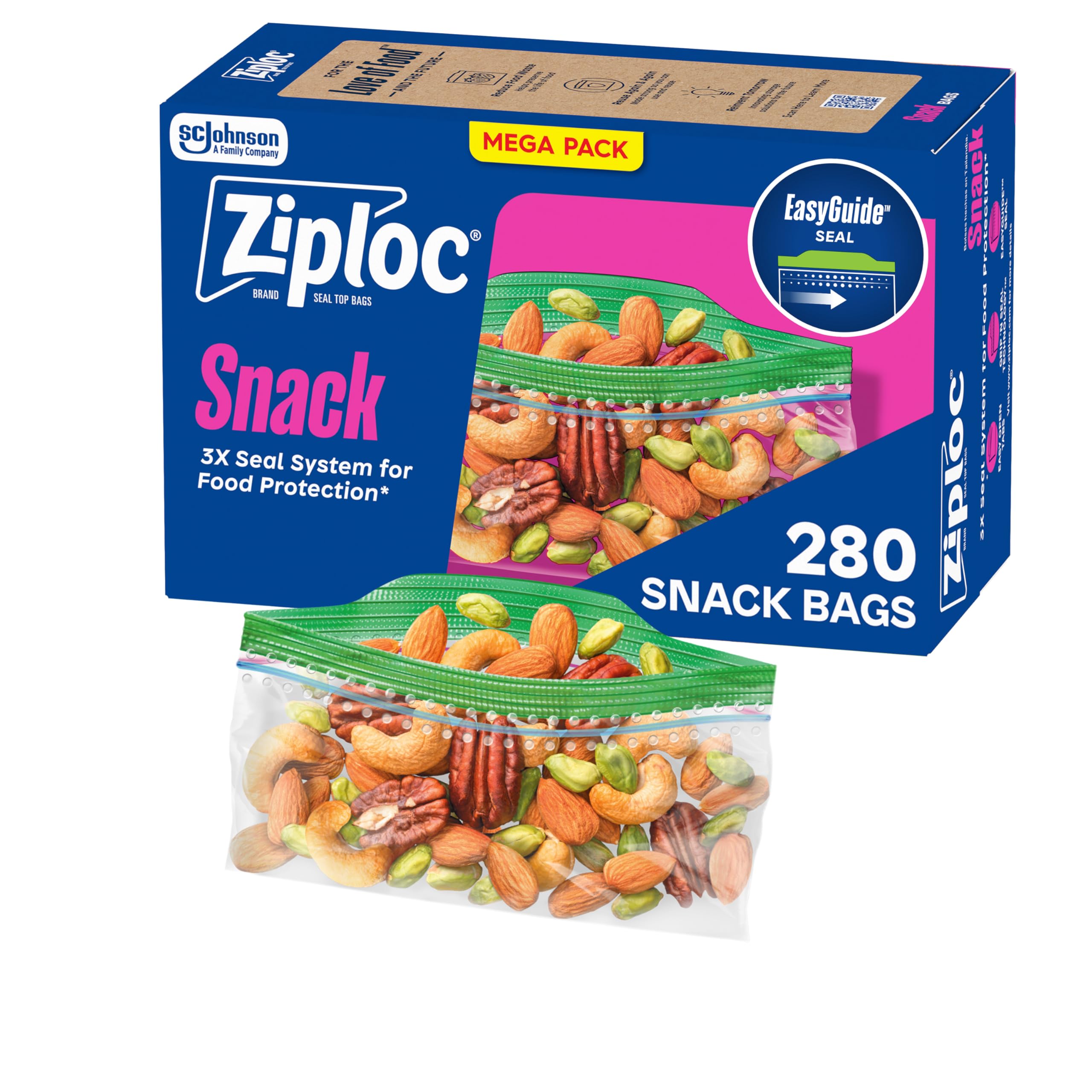 Ziploc Snack Bags (EasyGuide)