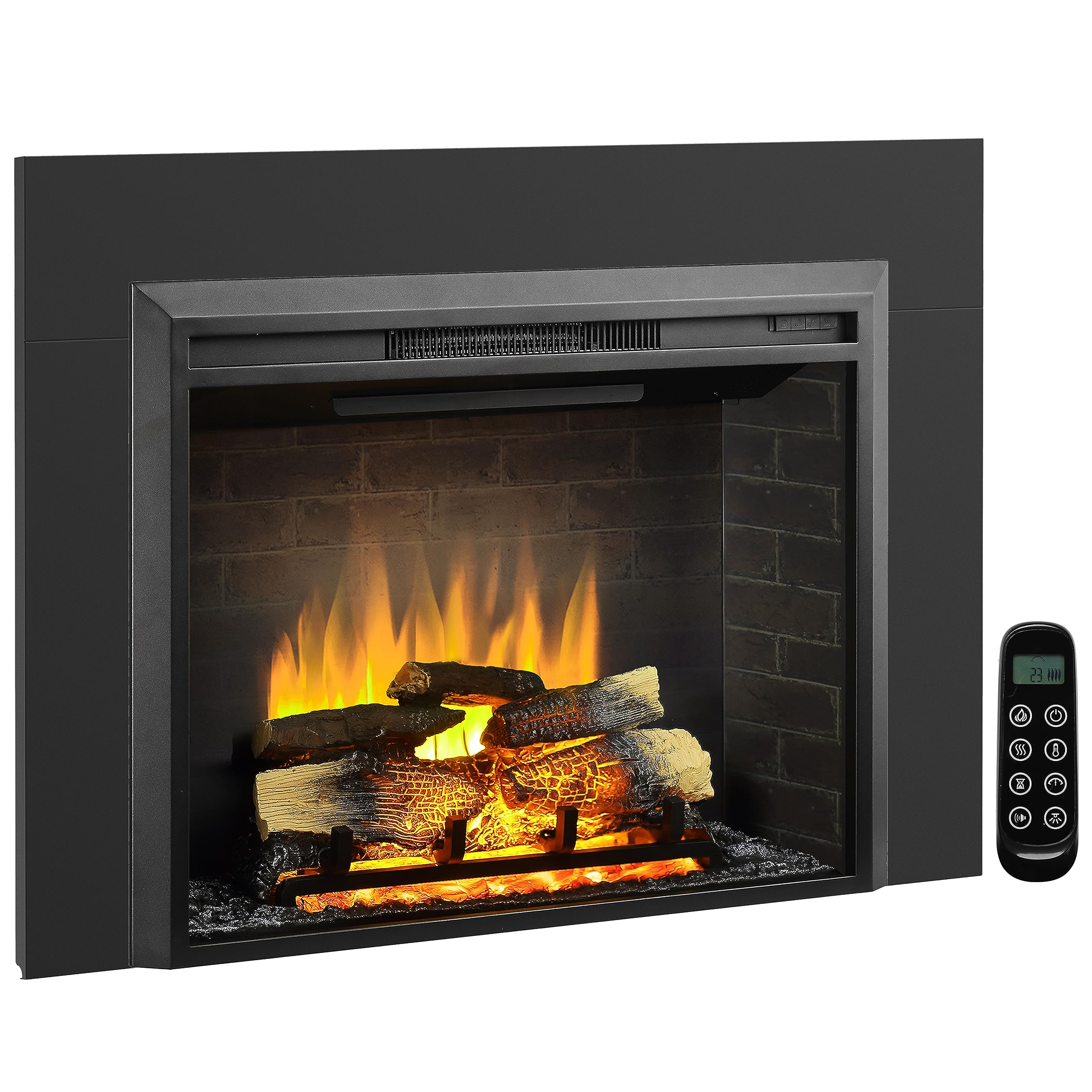 LegendFlame Carl 35" with Trim Kit — My larger, decorative insert