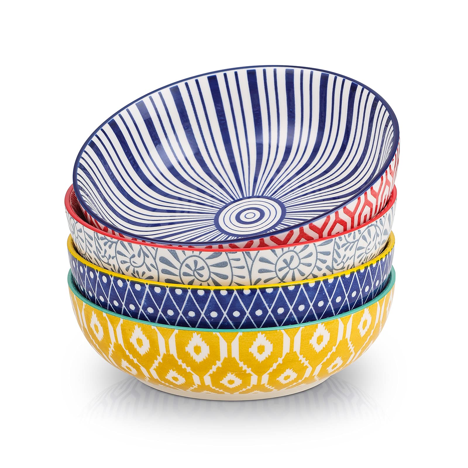 Selamica Porcelain Pasta Bowls (Set of 4)