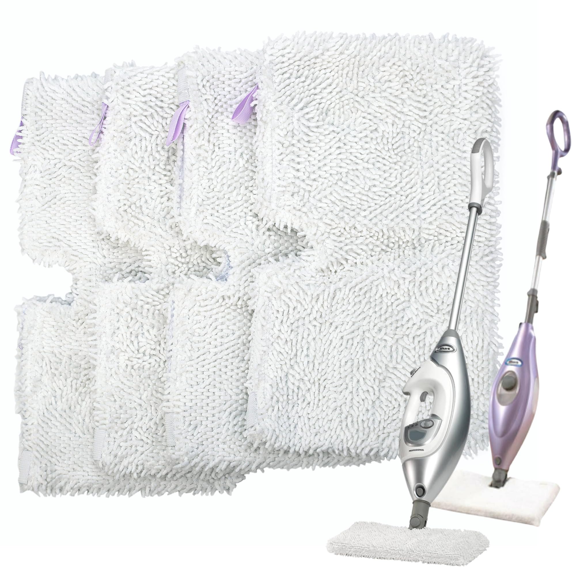 Flammi Steam Pocket Mop Replacement Pads for Shark S3500 Series