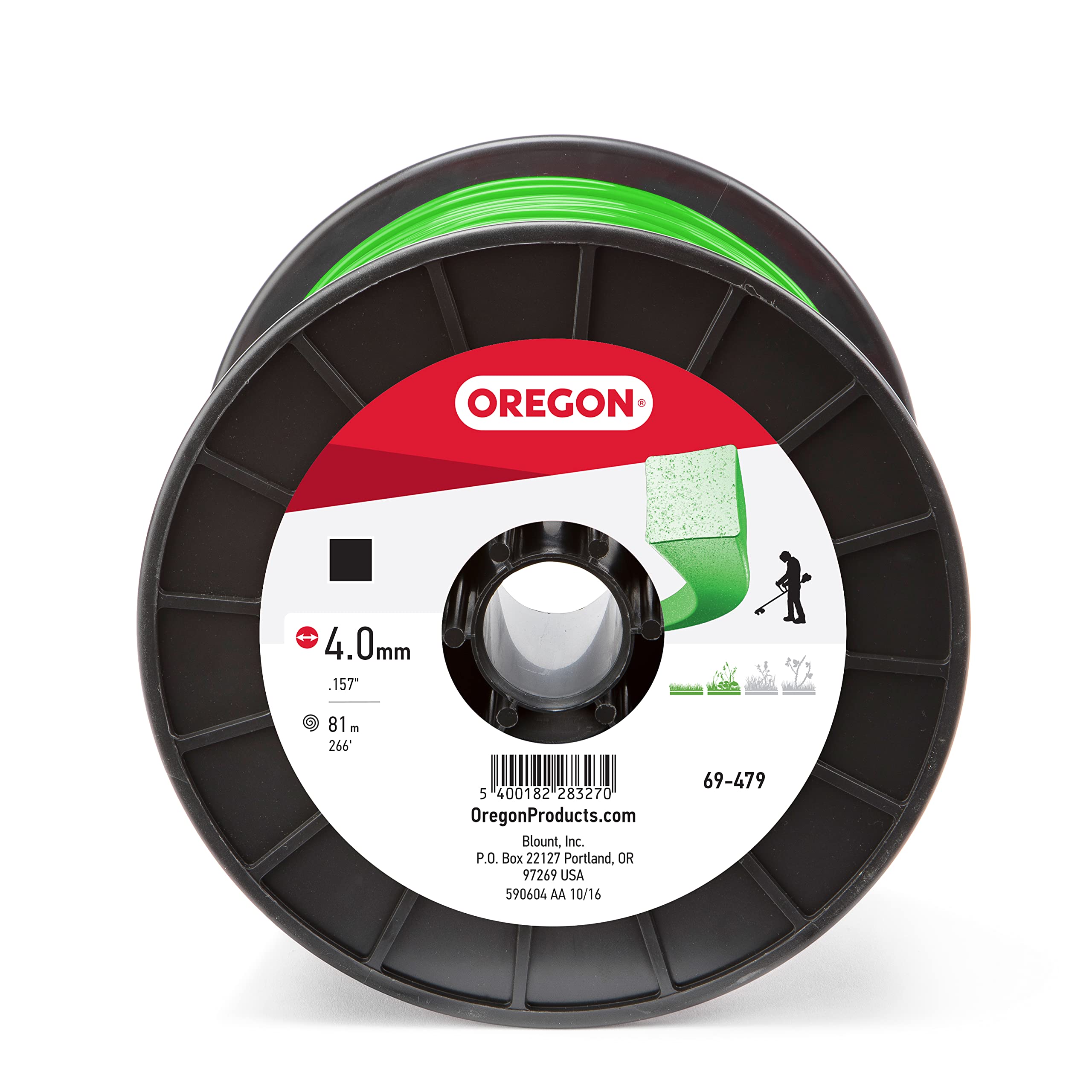 Oregon .155 Square Universal Trimmer Line (266 ft)