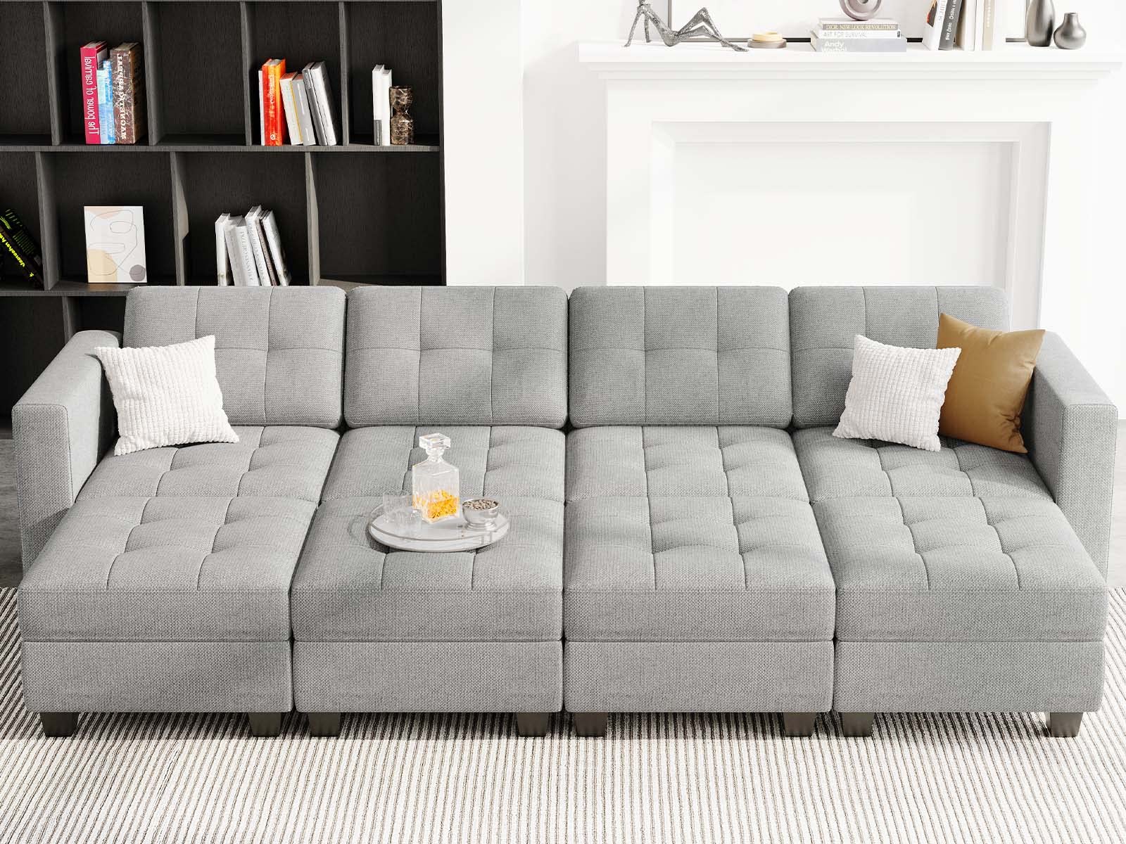 Belffin Modular Storage Sleeper Sectional