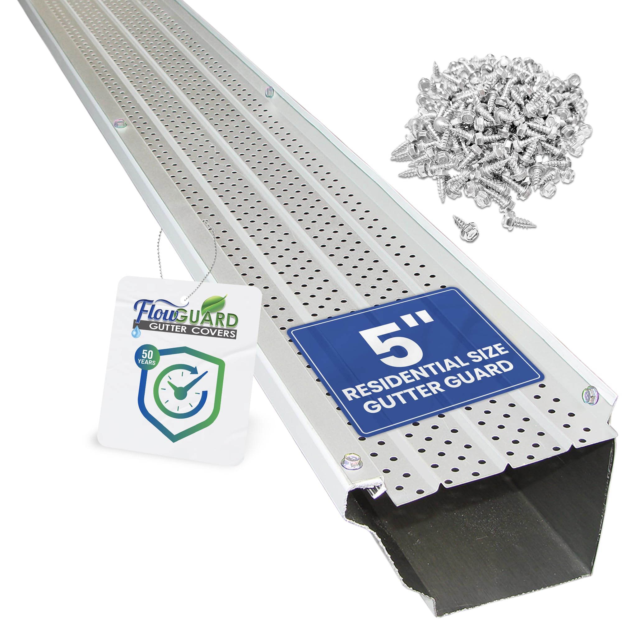 FlowGuard Aluminum Gutter Cover