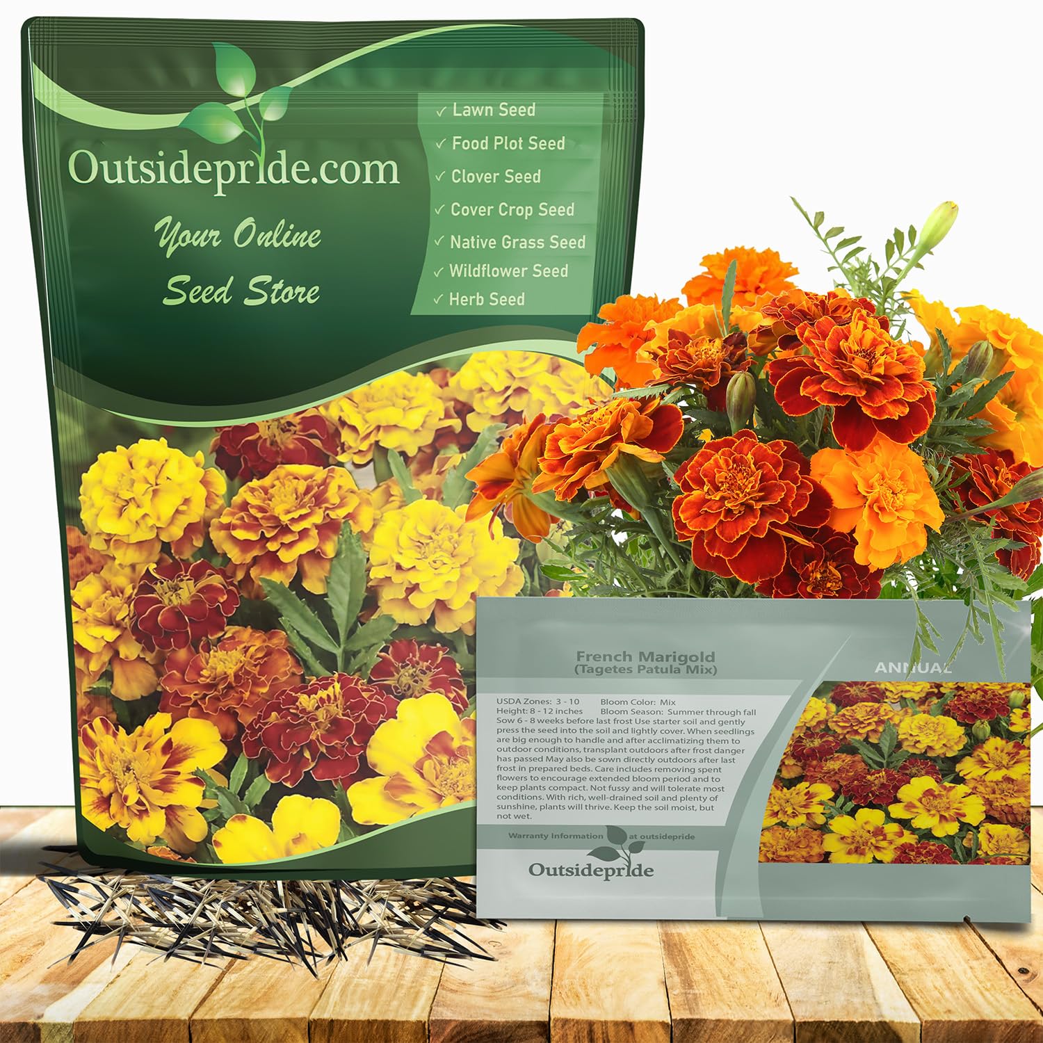 Outsidepride French Marigold Seed Mix