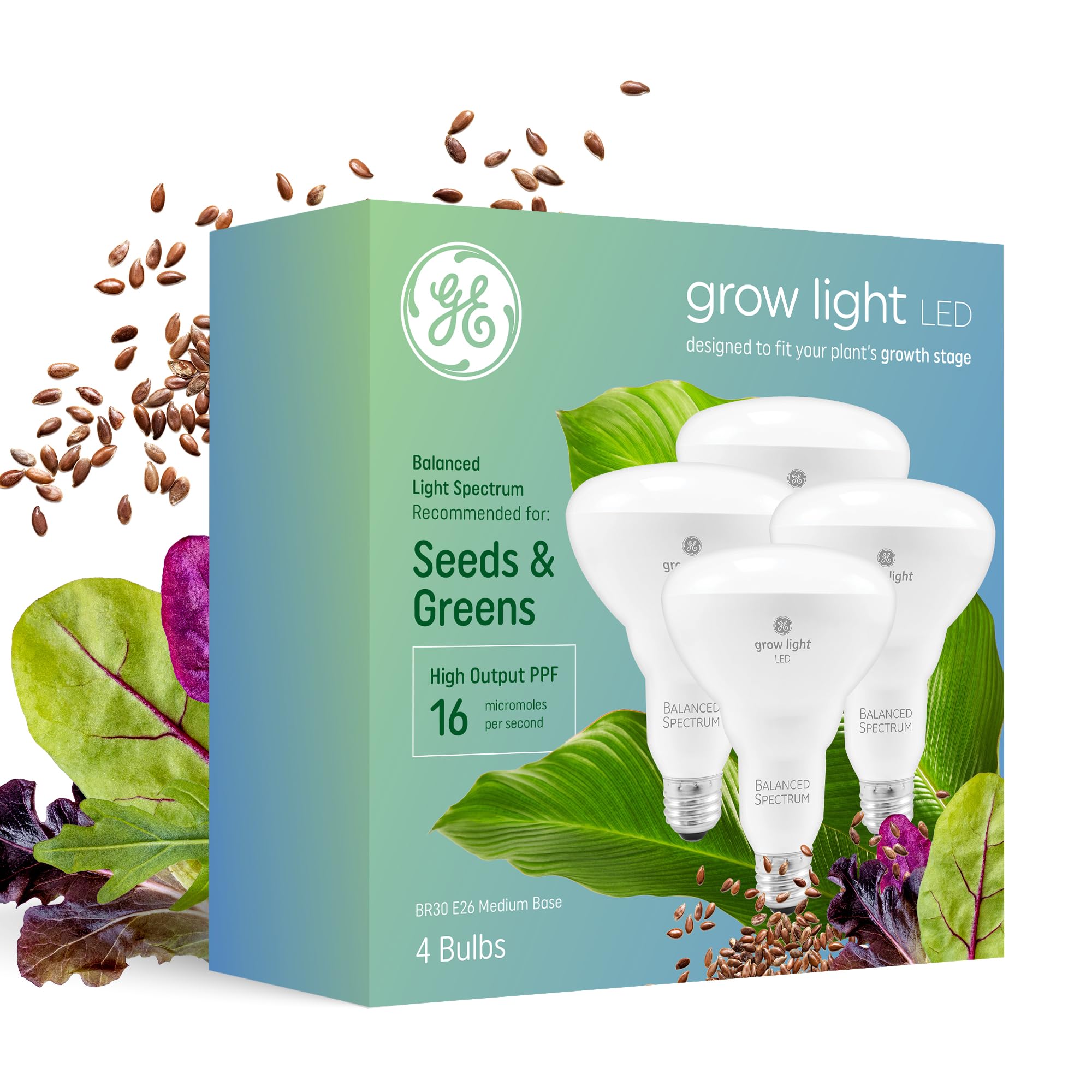 GE BR30 Full-Spectrum Grow Bulb