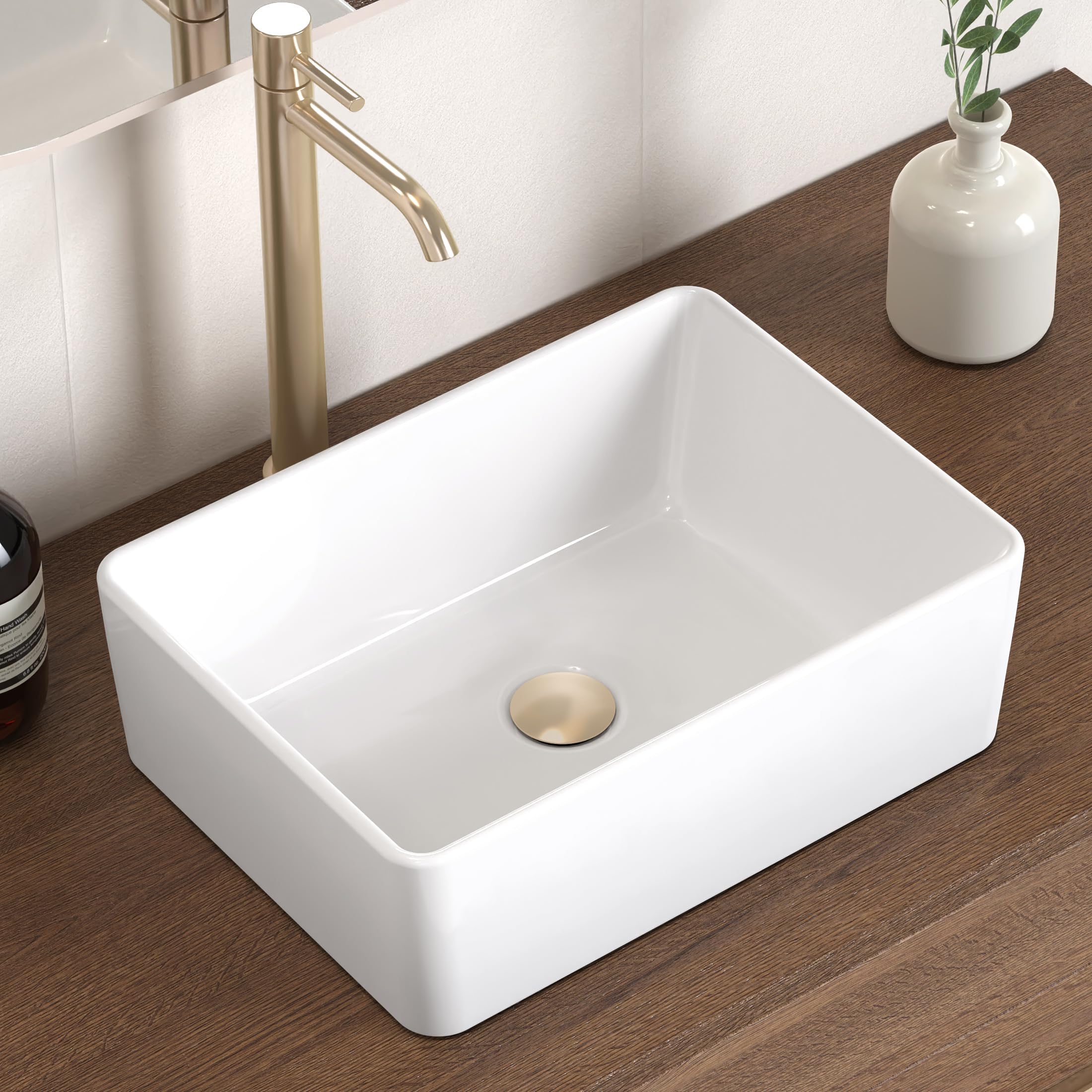 KES 16 x 12 Rectangular Vessel Sink