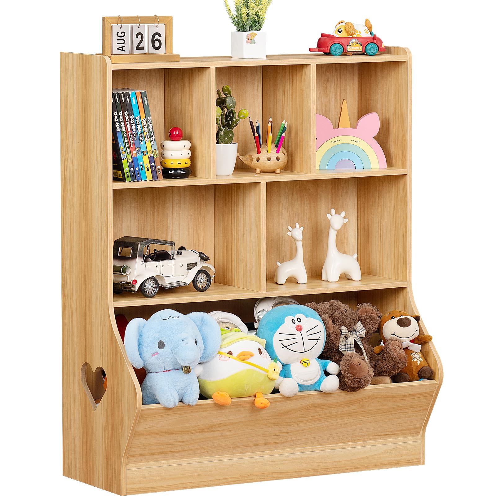 Lerliuo 3-Tier Kids Storage Organizer