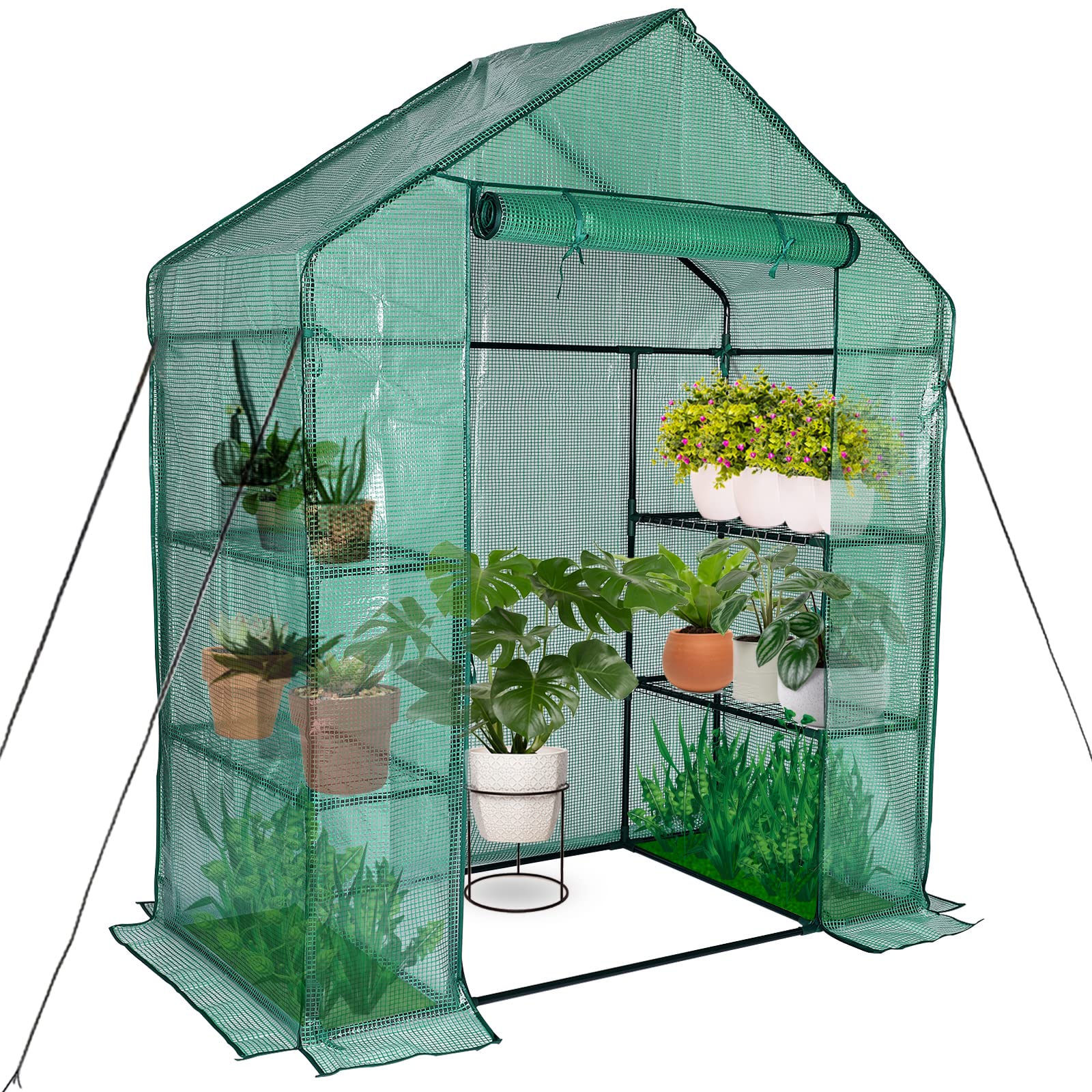 Mini 3-Tier Walk-In Greenhouse