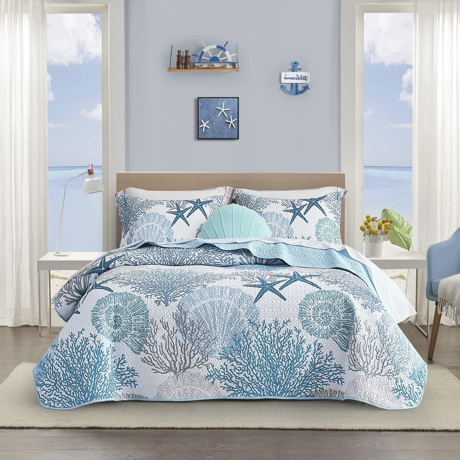 Tritard Coastal Quilt Set