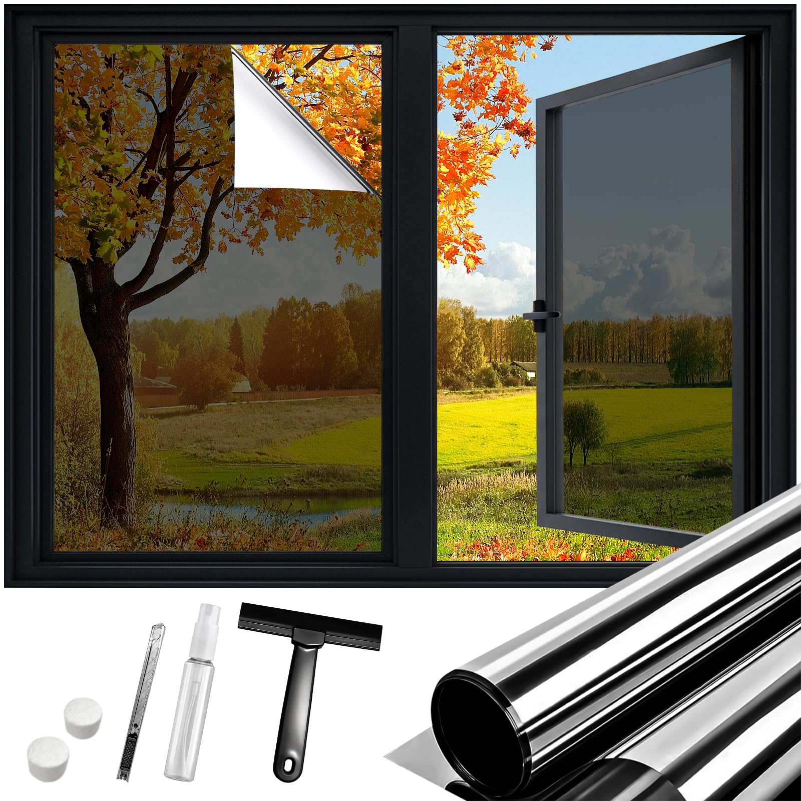 DUOFIRE One-Way Window Film