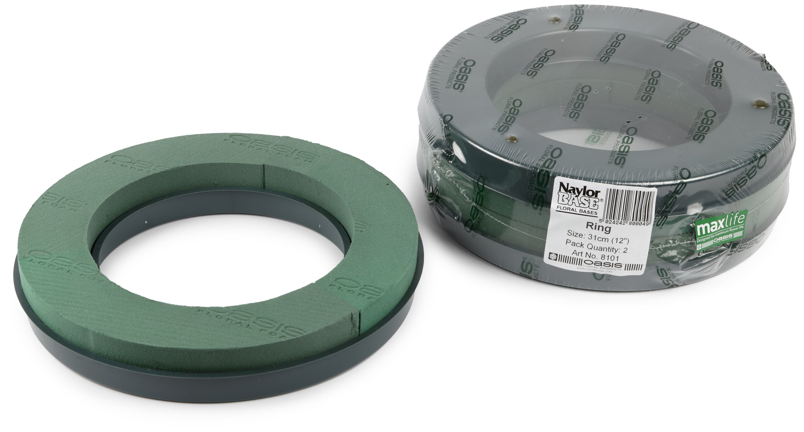 Oasis Naylorbase Plastic-Backed Foam Ring