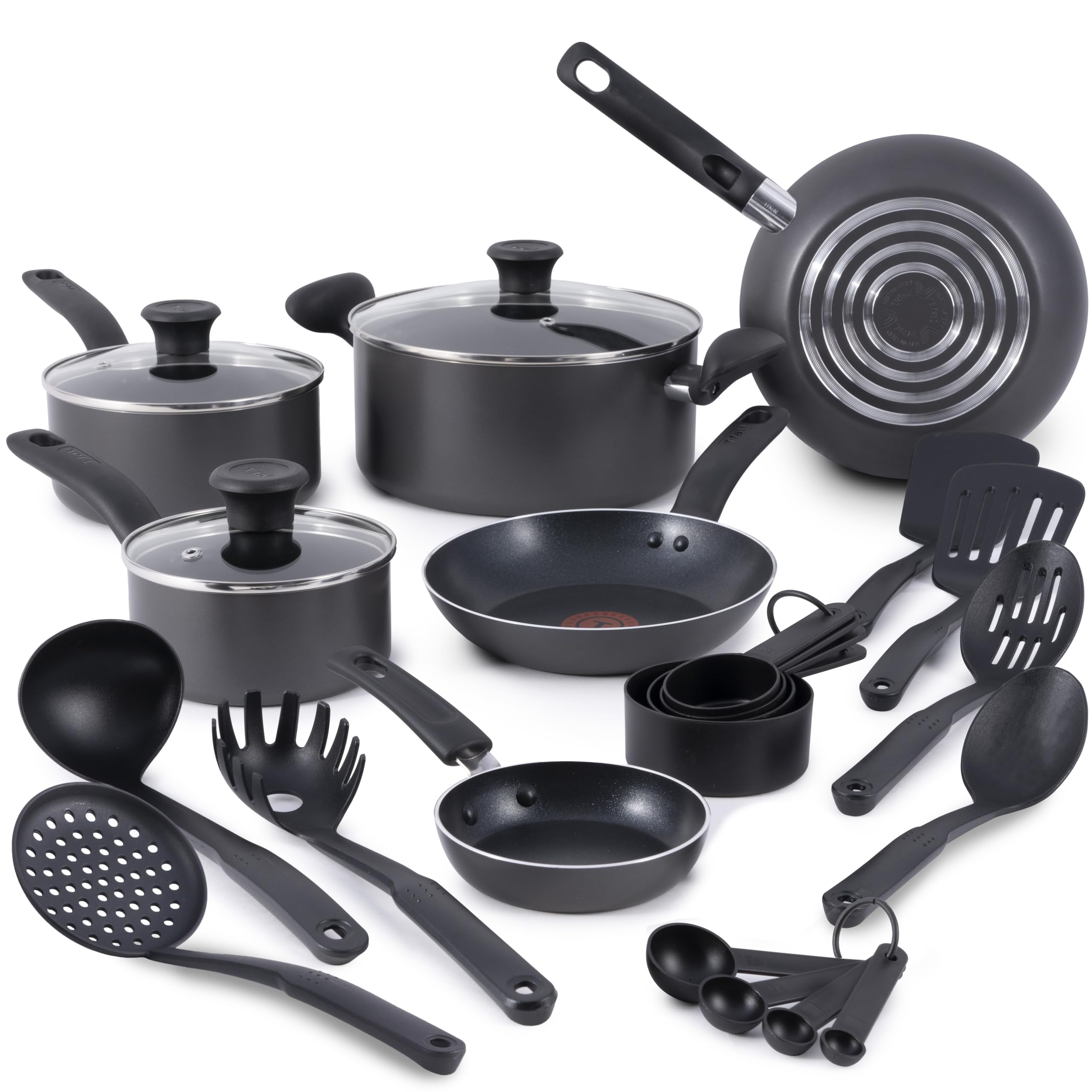 T-fal Initiatives 18-Piece Cookware Set