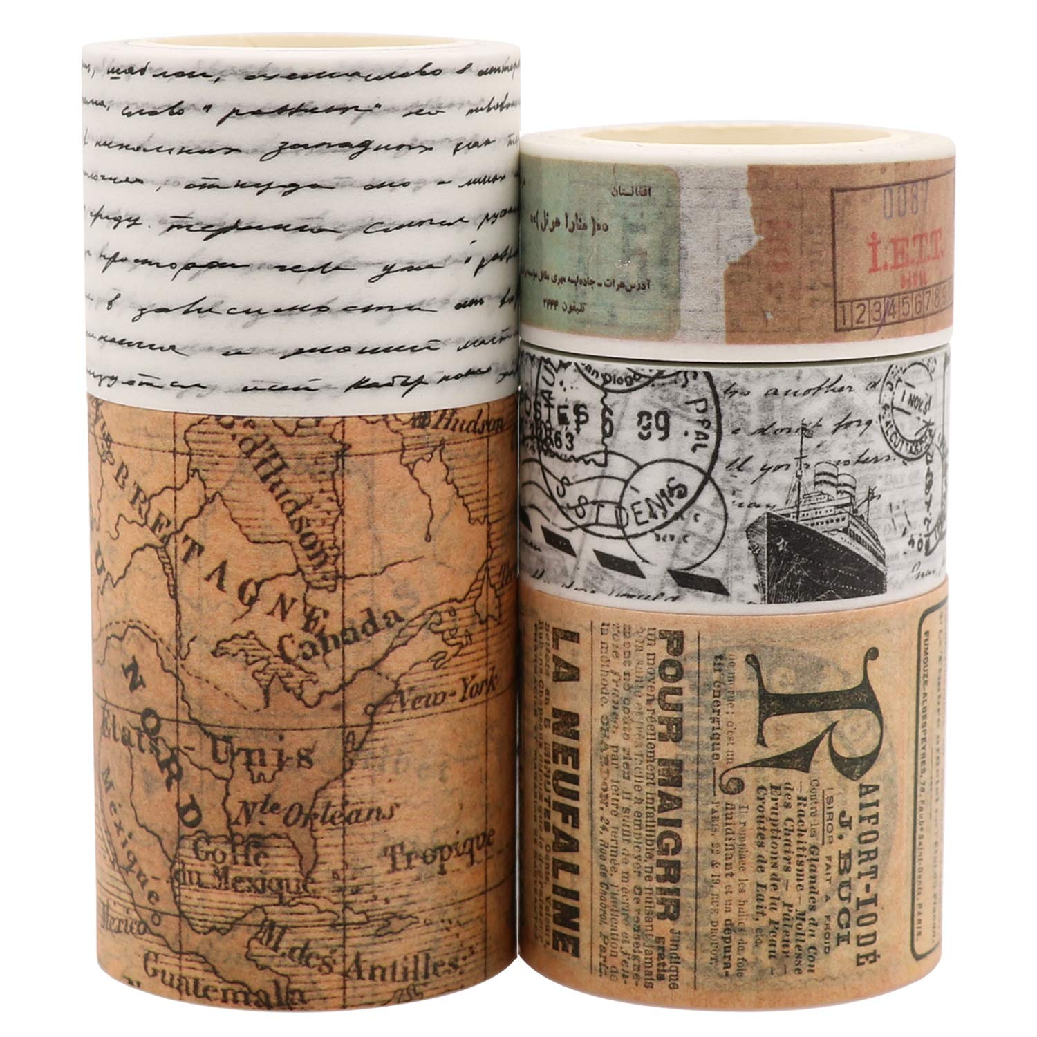 Knaid Vintage Washi Tape Set