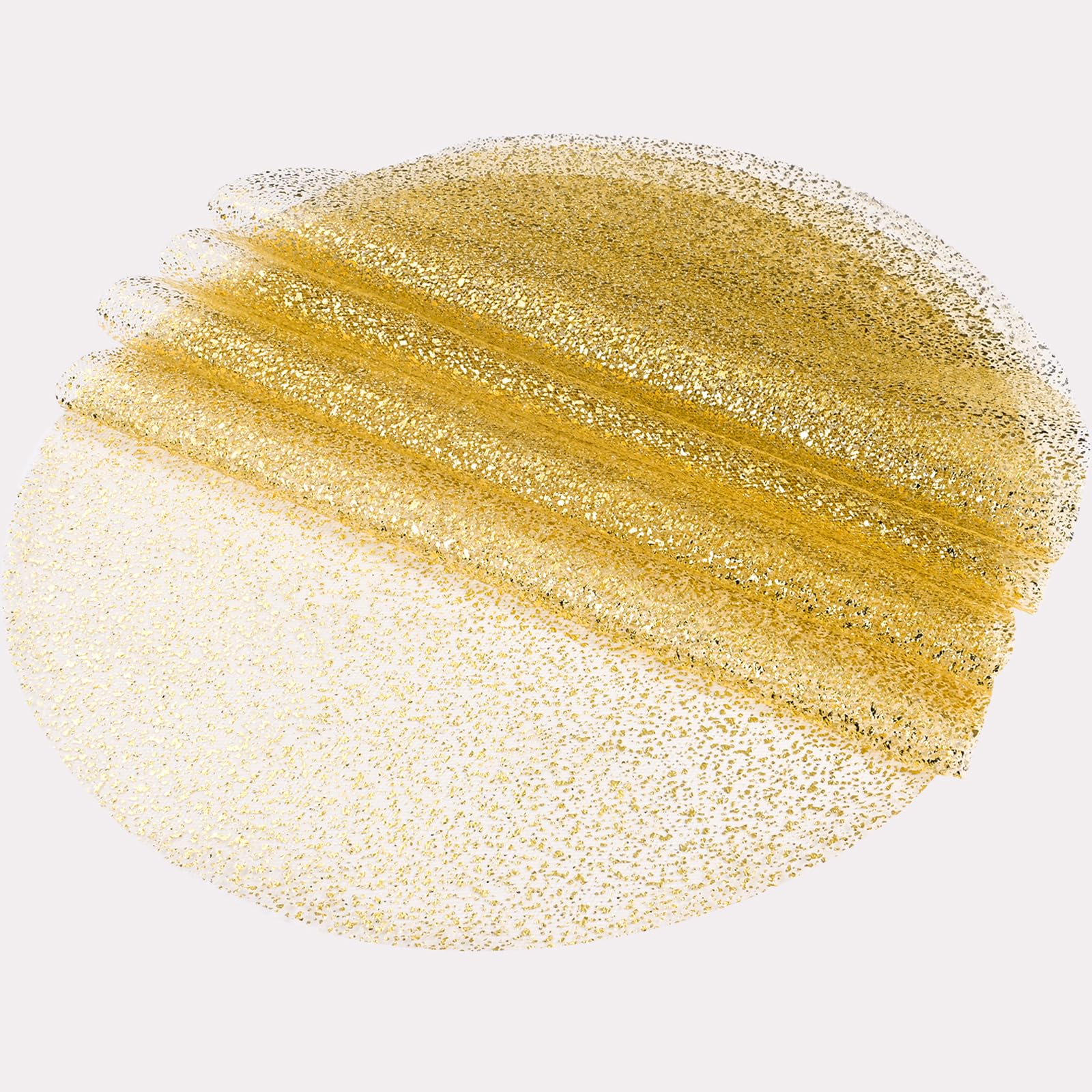 Gold Foil Round Paper Placemats