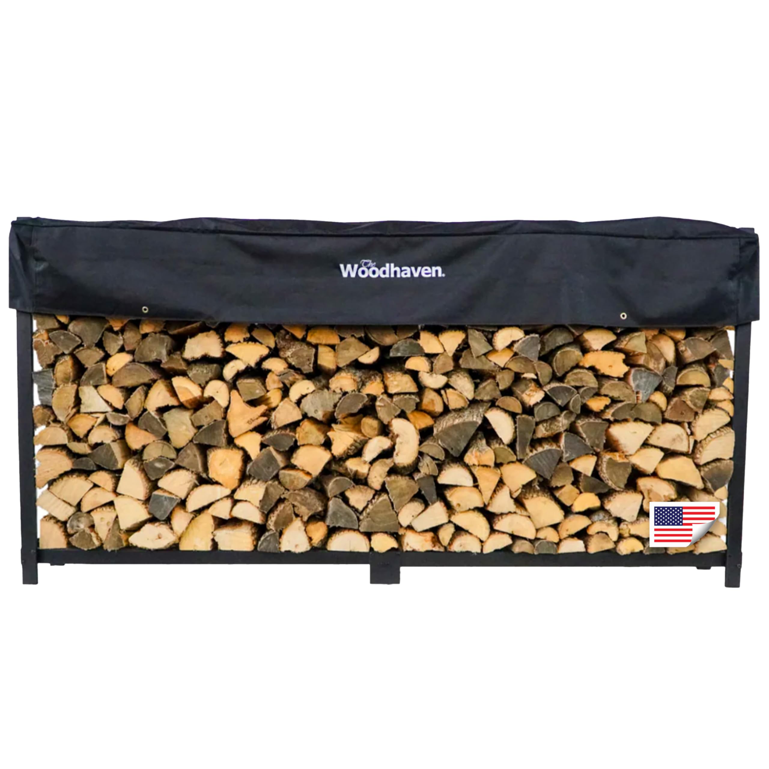 Woodhaven 8-Foot Firewood Rack