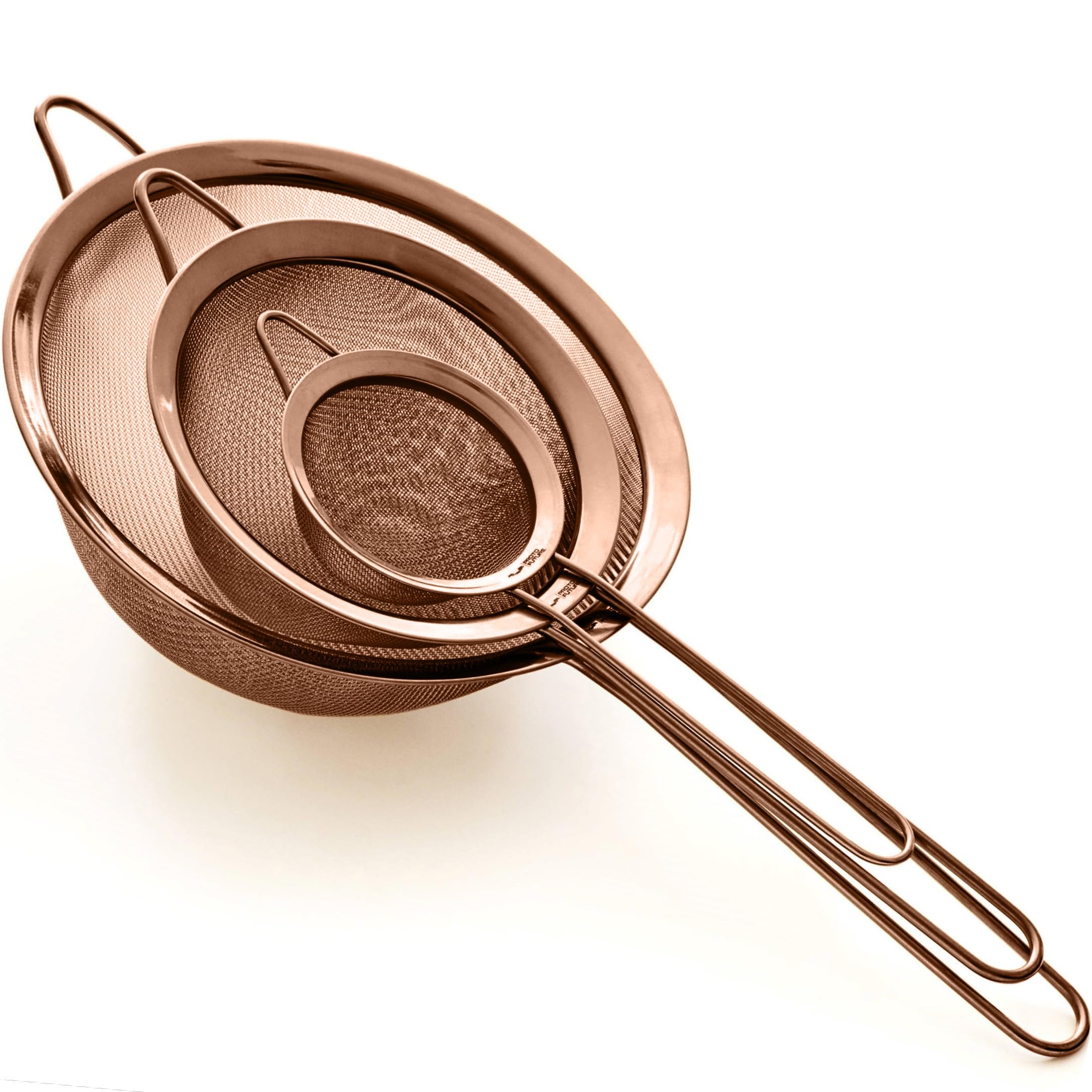 Proto-Future Copper Rose Strainer Set