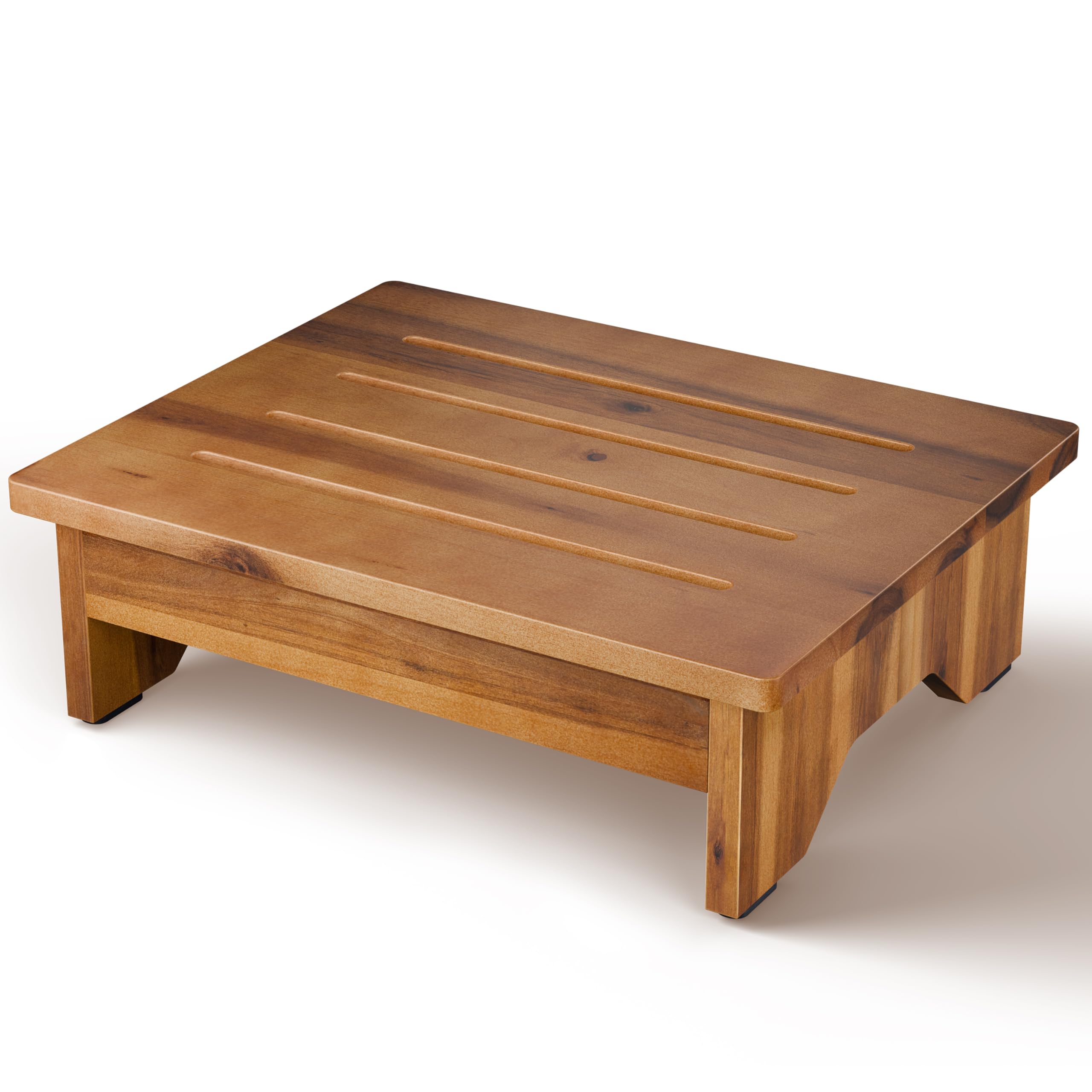 HOLANA Acacia Wood Step Stool
