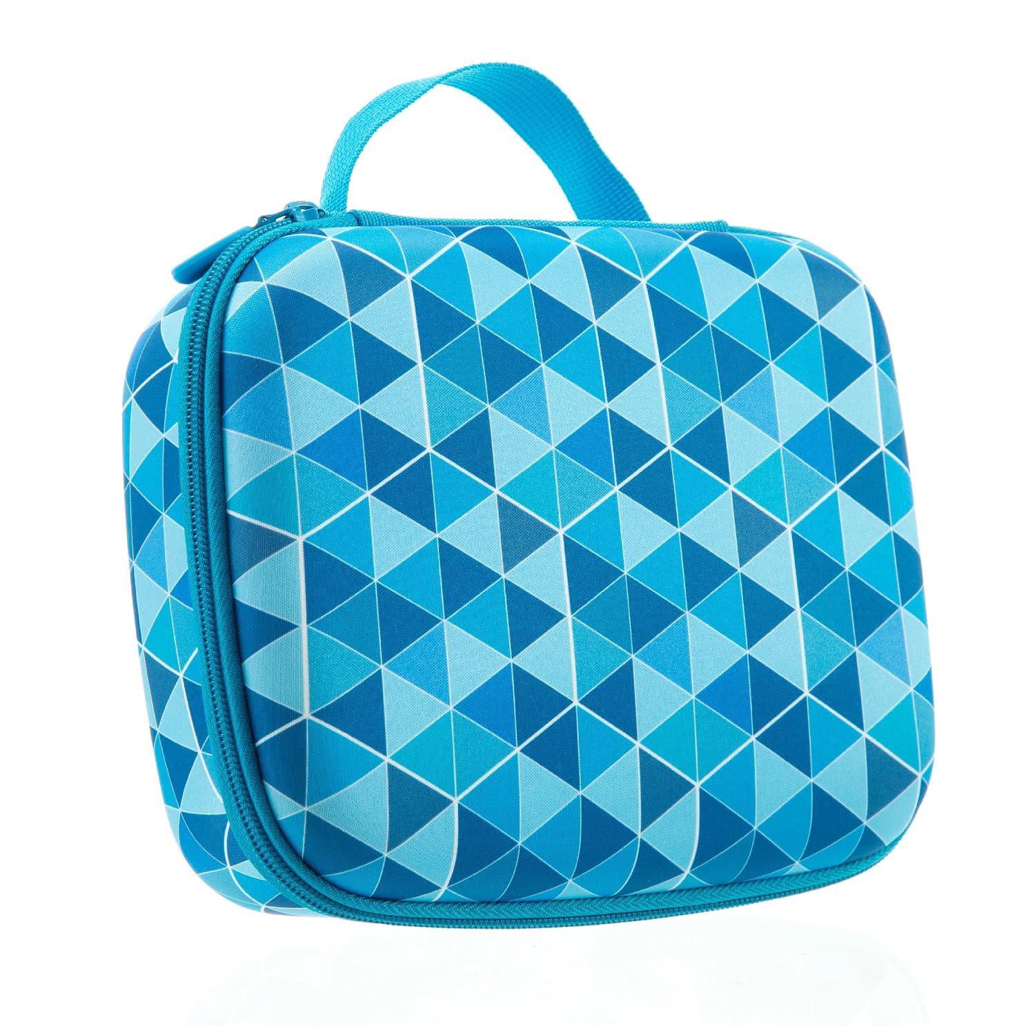 ZIPIT Pencil Case for Kids, Cute Pencil Box for School, Large Capacity Stationery Organizer Box Blue Jumbo Box