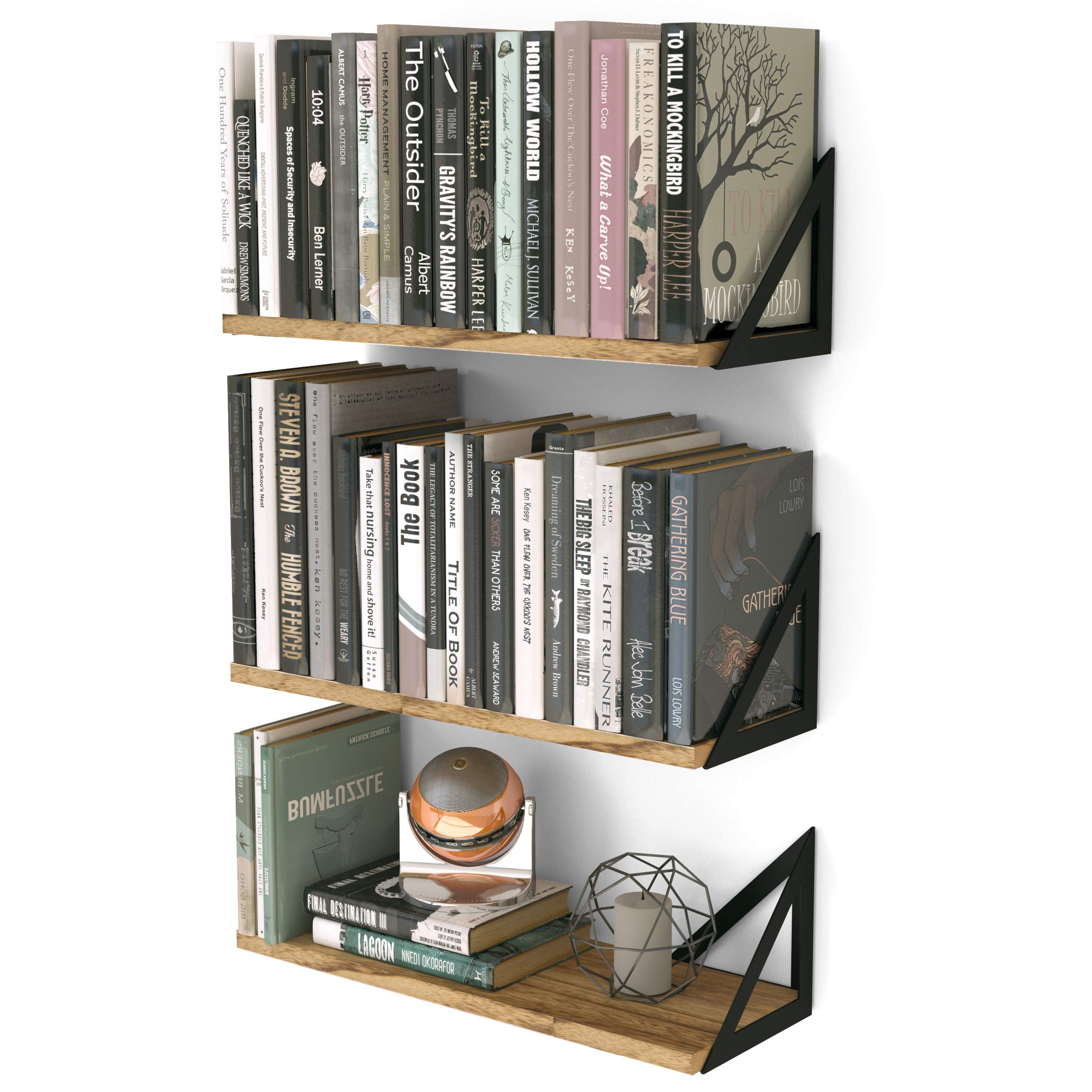 Wallniture Minori Floating Shelves (17") - Set of 3