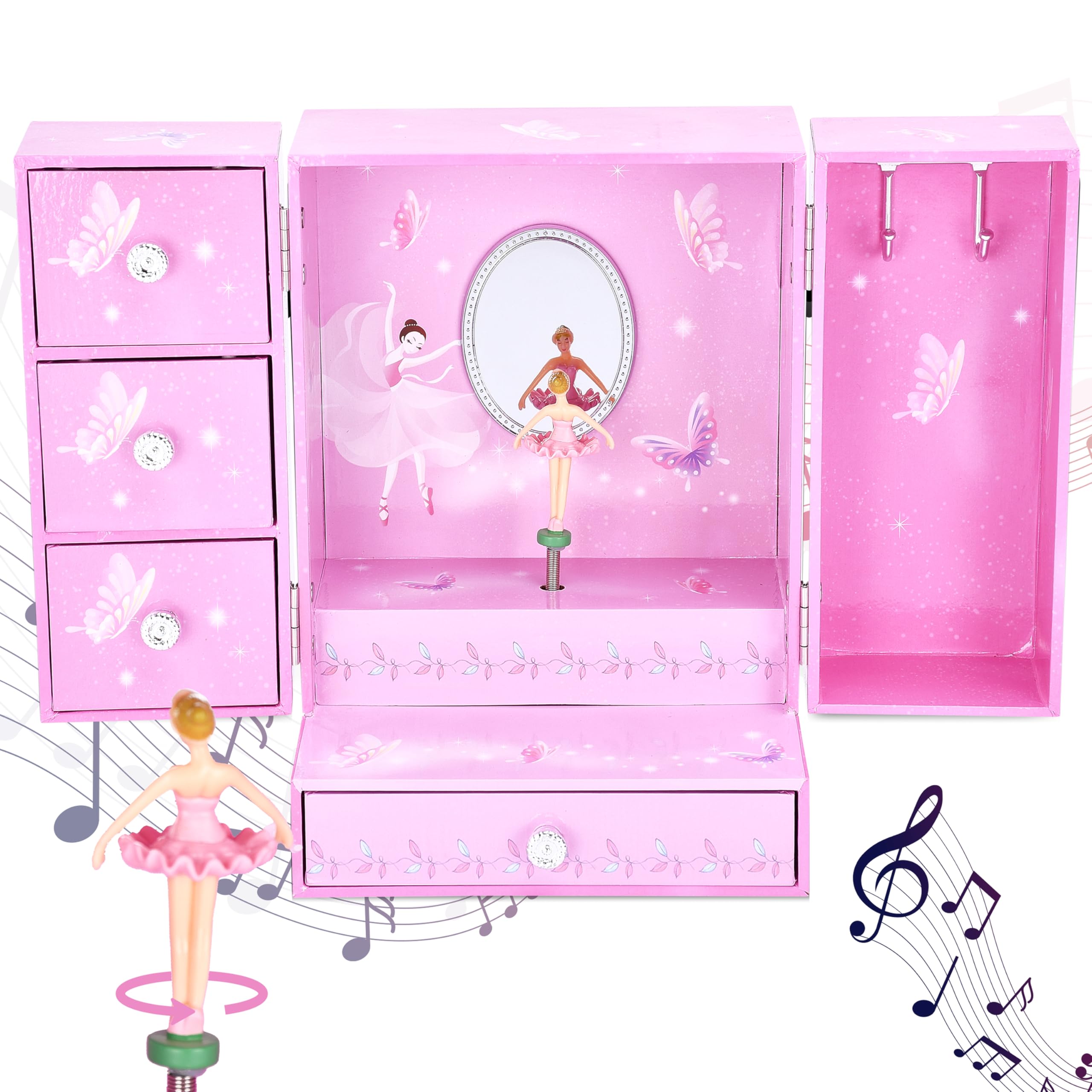 Jewelkeeper Musical Jewelry Box