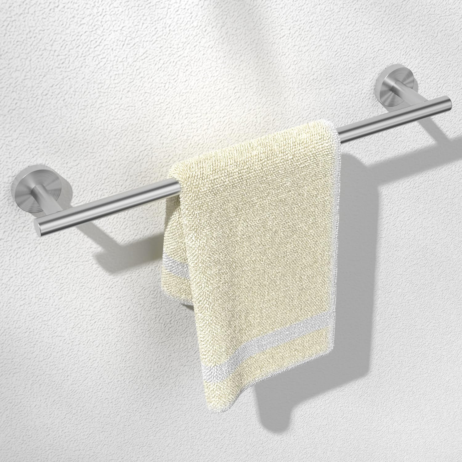 HITSLAM 18-Inch Brushed Nickel Towel Bar