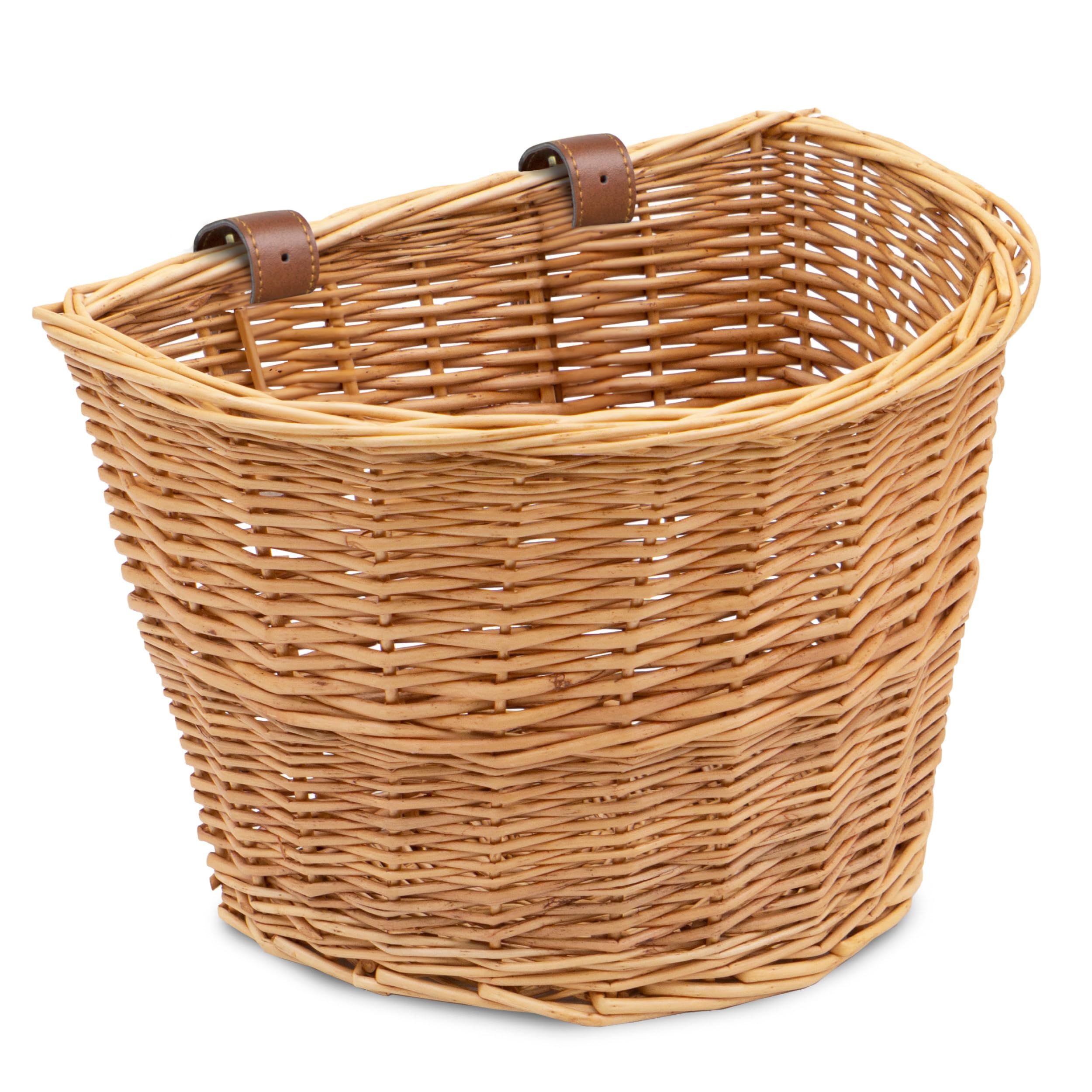 ProSource Wicker Front Bike Basket
