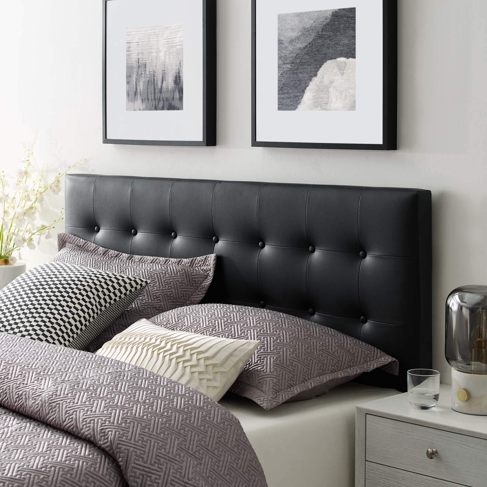 Modway Emily Tufted Upholstered Headboard